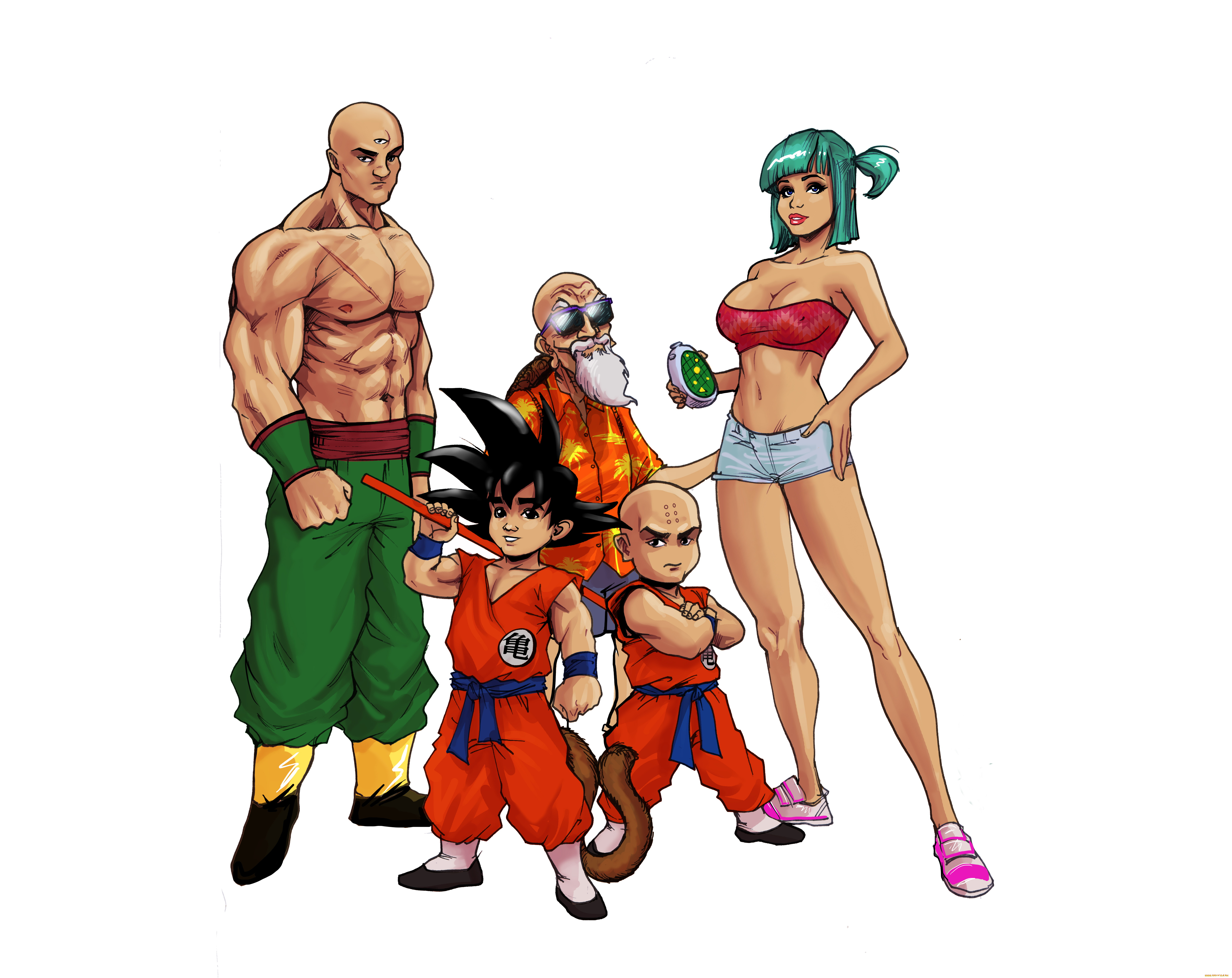 разное, арты, фон, дети, мужчина, дед, девушка