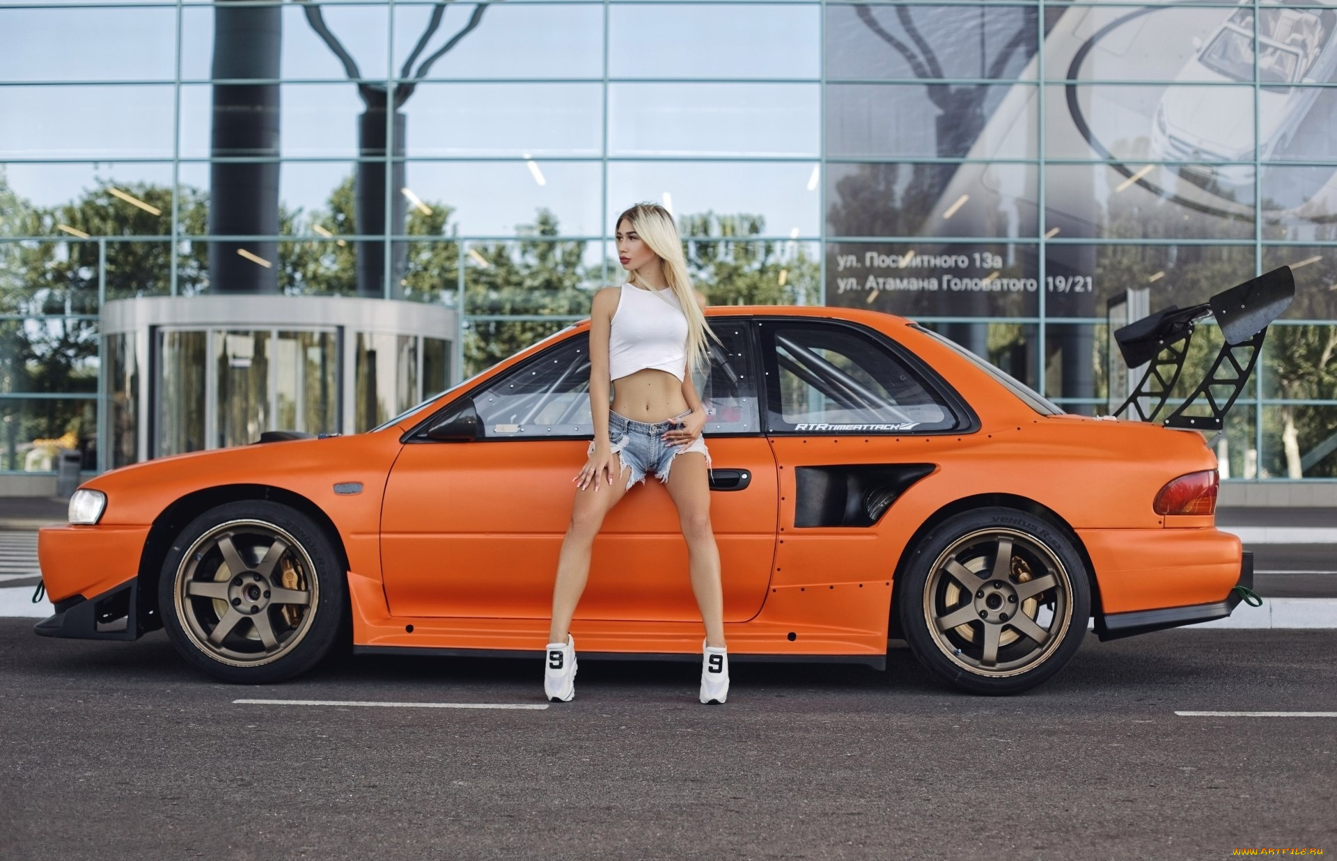 автомобили, -авто, с, девушками, девушка, взгляд, фон, автомобиль