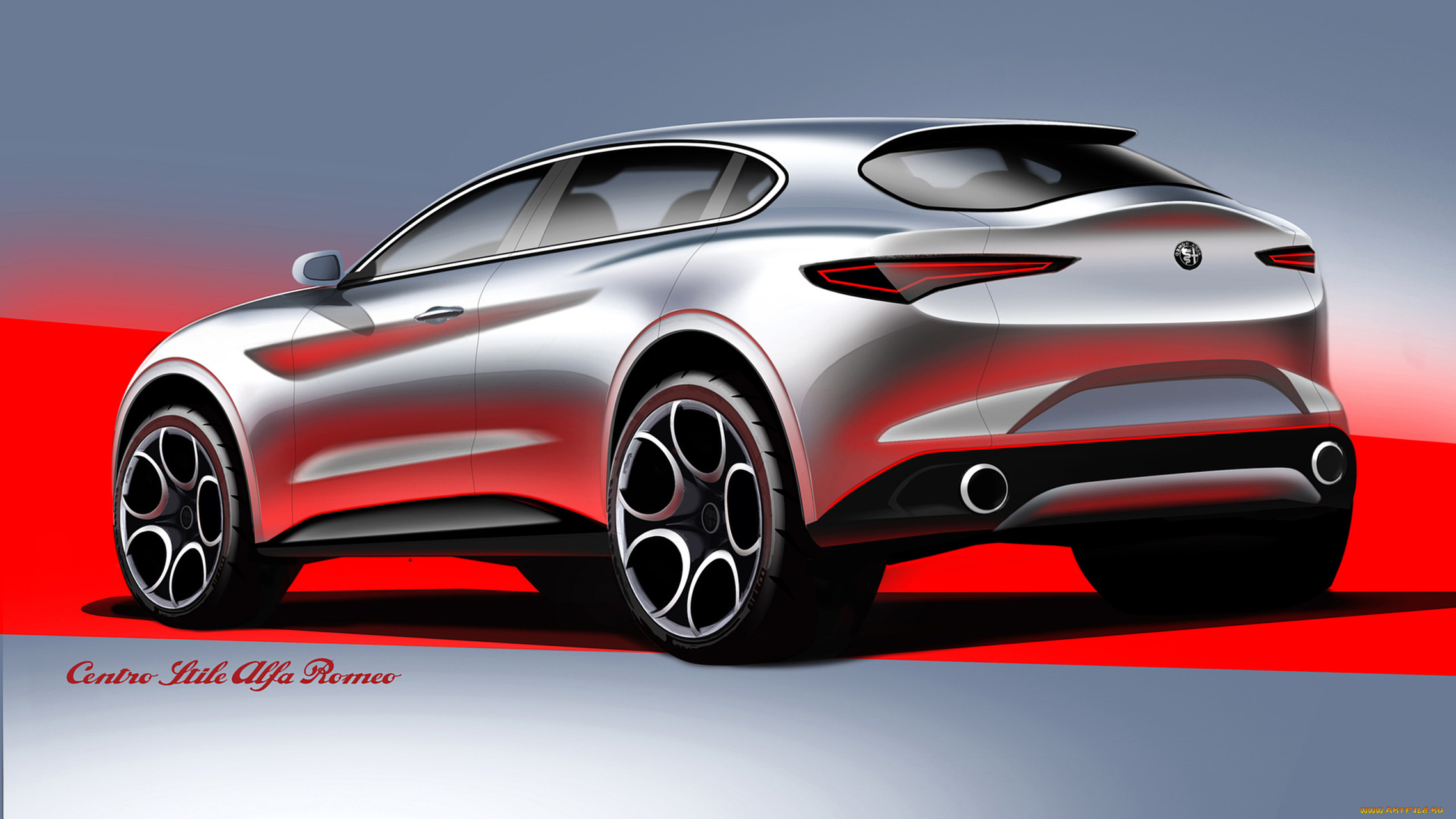 alfa, romeo, stelvio, 2018, автомобили, рисованные, 2018, stelvio, alfa, romeo
