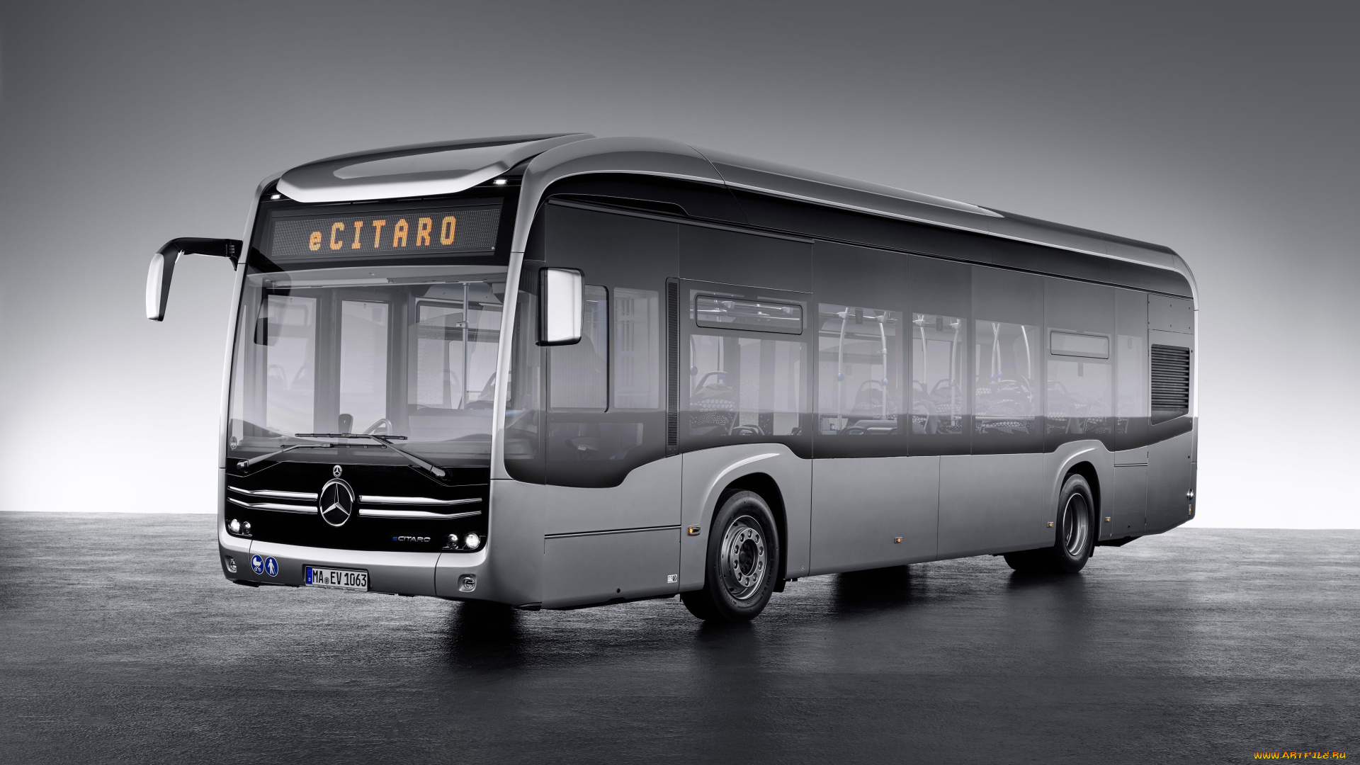 2018, mercedes-benz, ecitaro, автомобили, mercedes-benz, автобусы, 2018, студия, пассажирский, транспорт, ecitaro