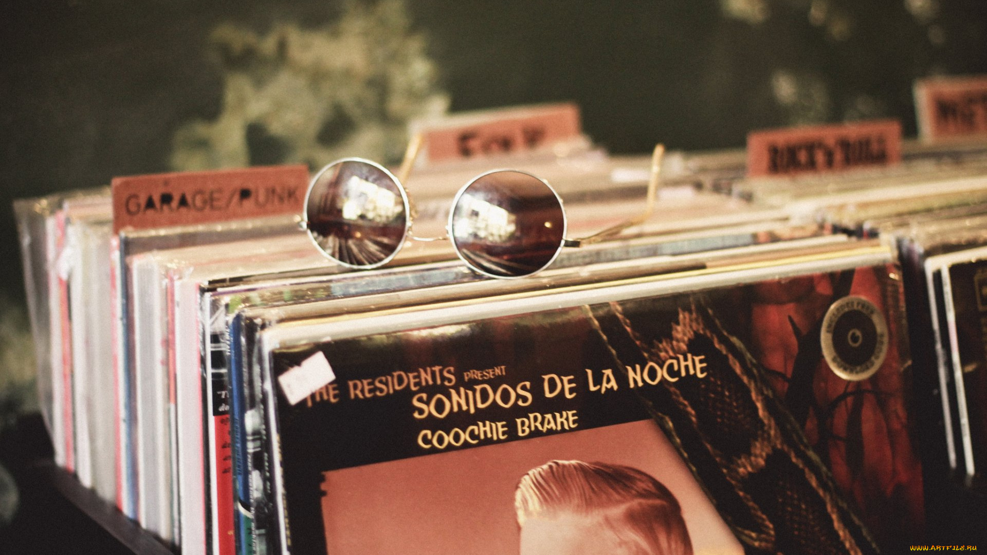 музыка, -другое, пластинка, очки