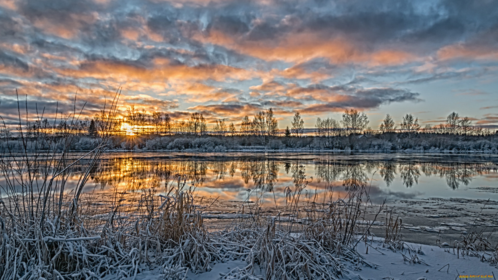 природа, реки, озера, простор