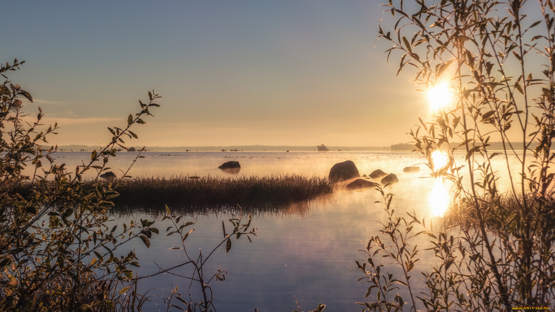 природа, восходы, закаты, простор