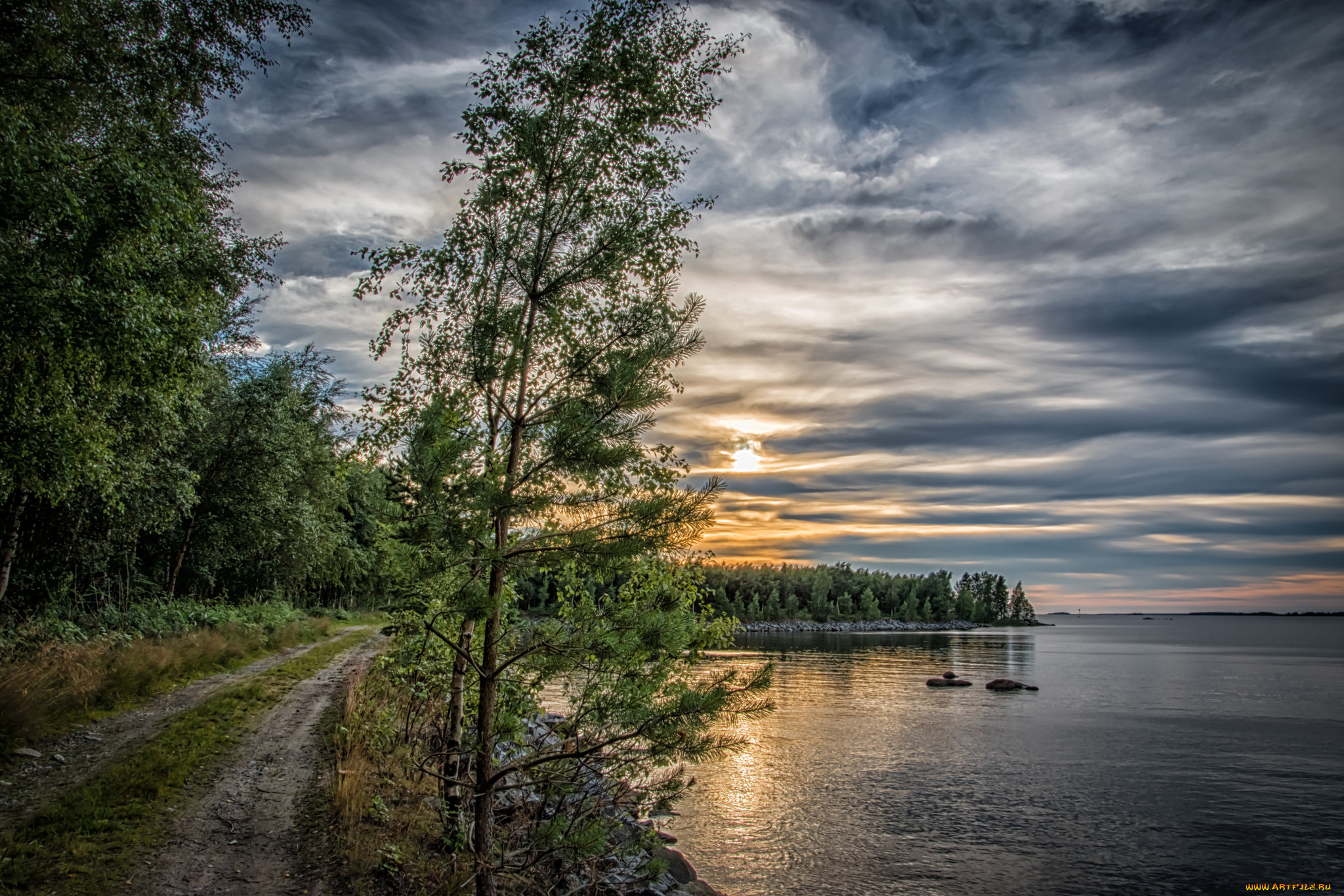 природа, реки, озера, простор