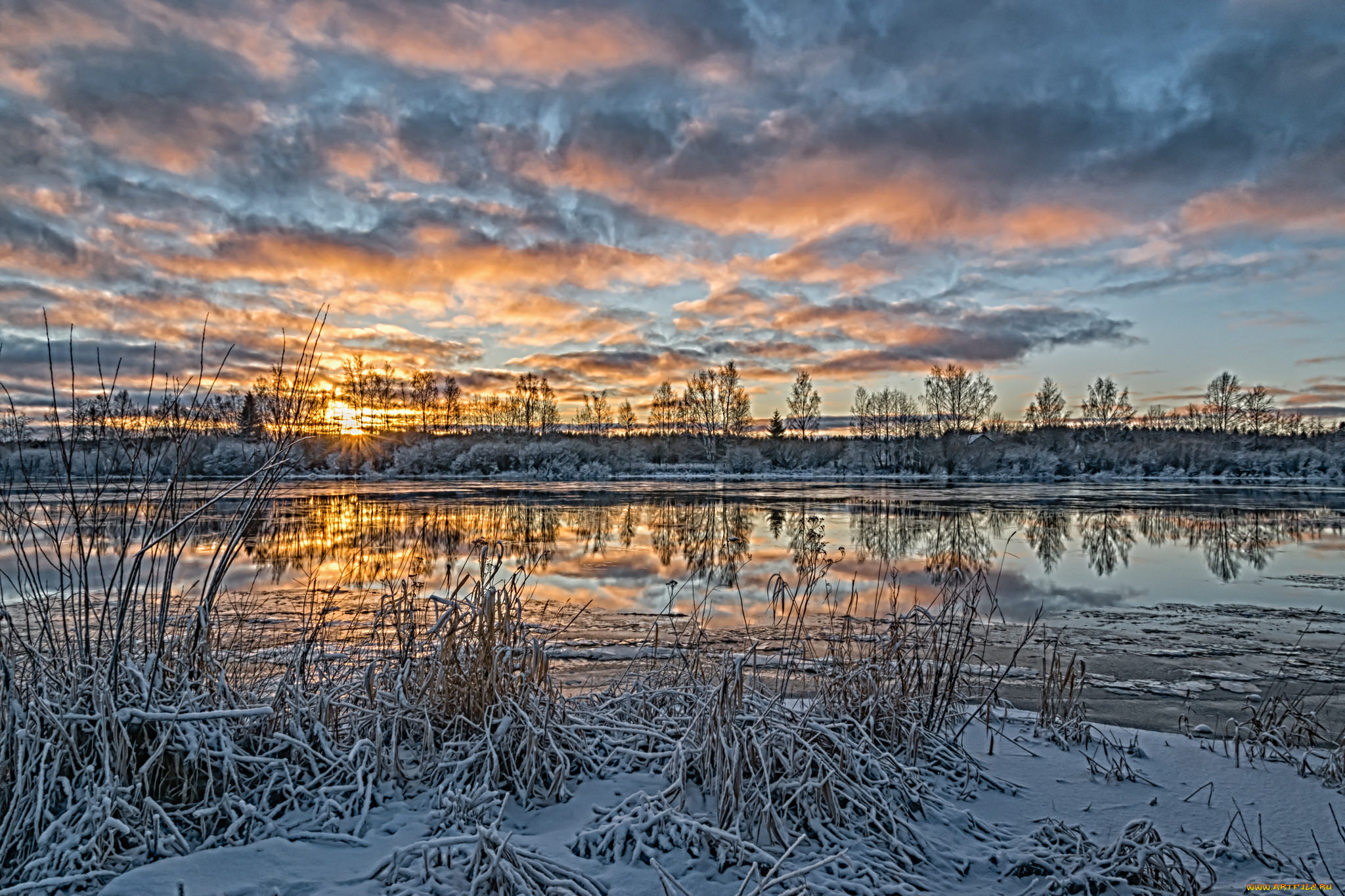 природа, реки, озера, простор