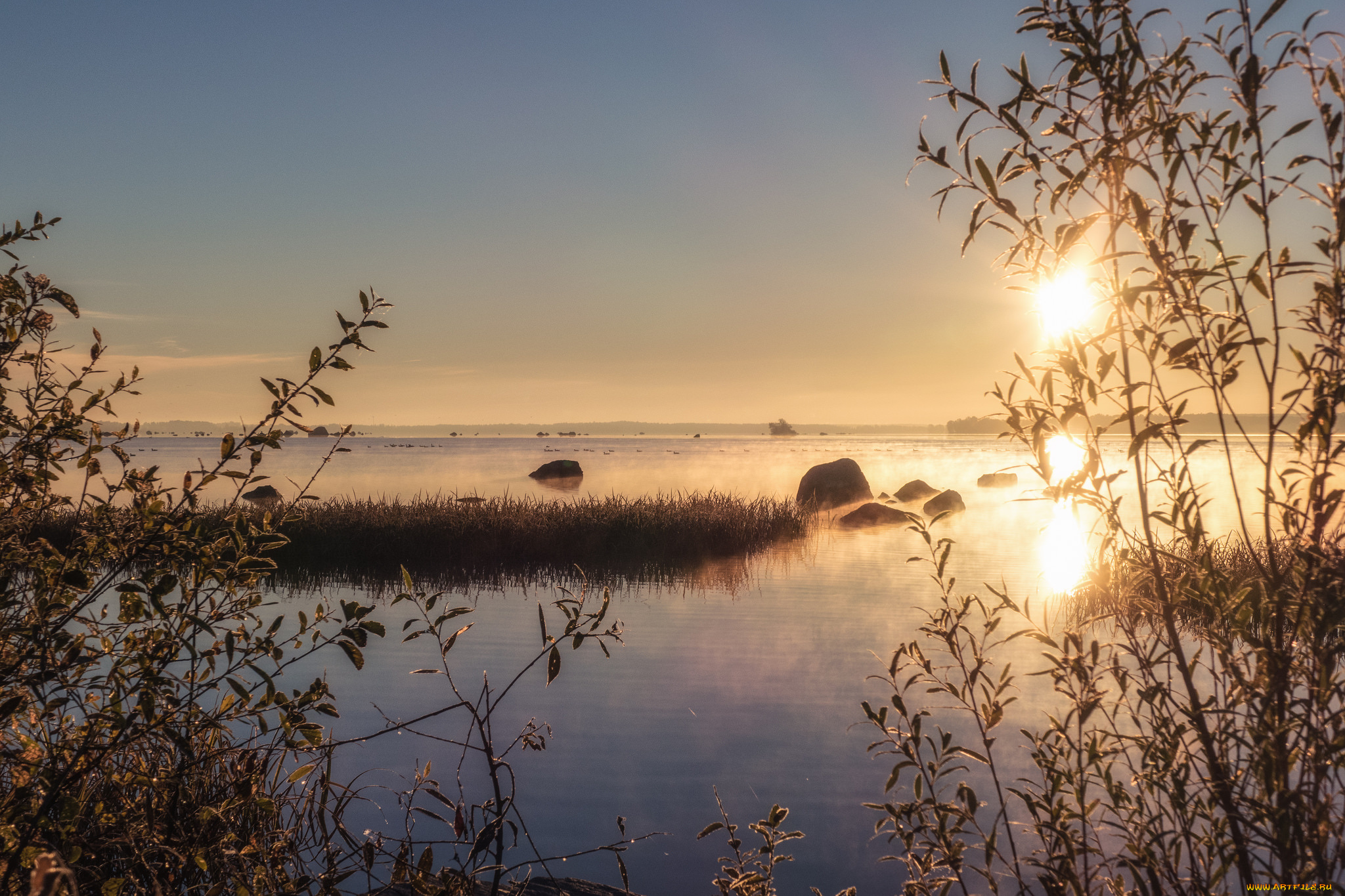 природа, восходы, закаты, простор