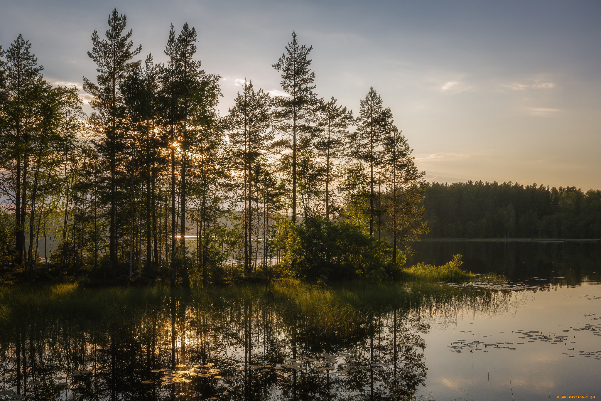 природа, реки, озера, простор