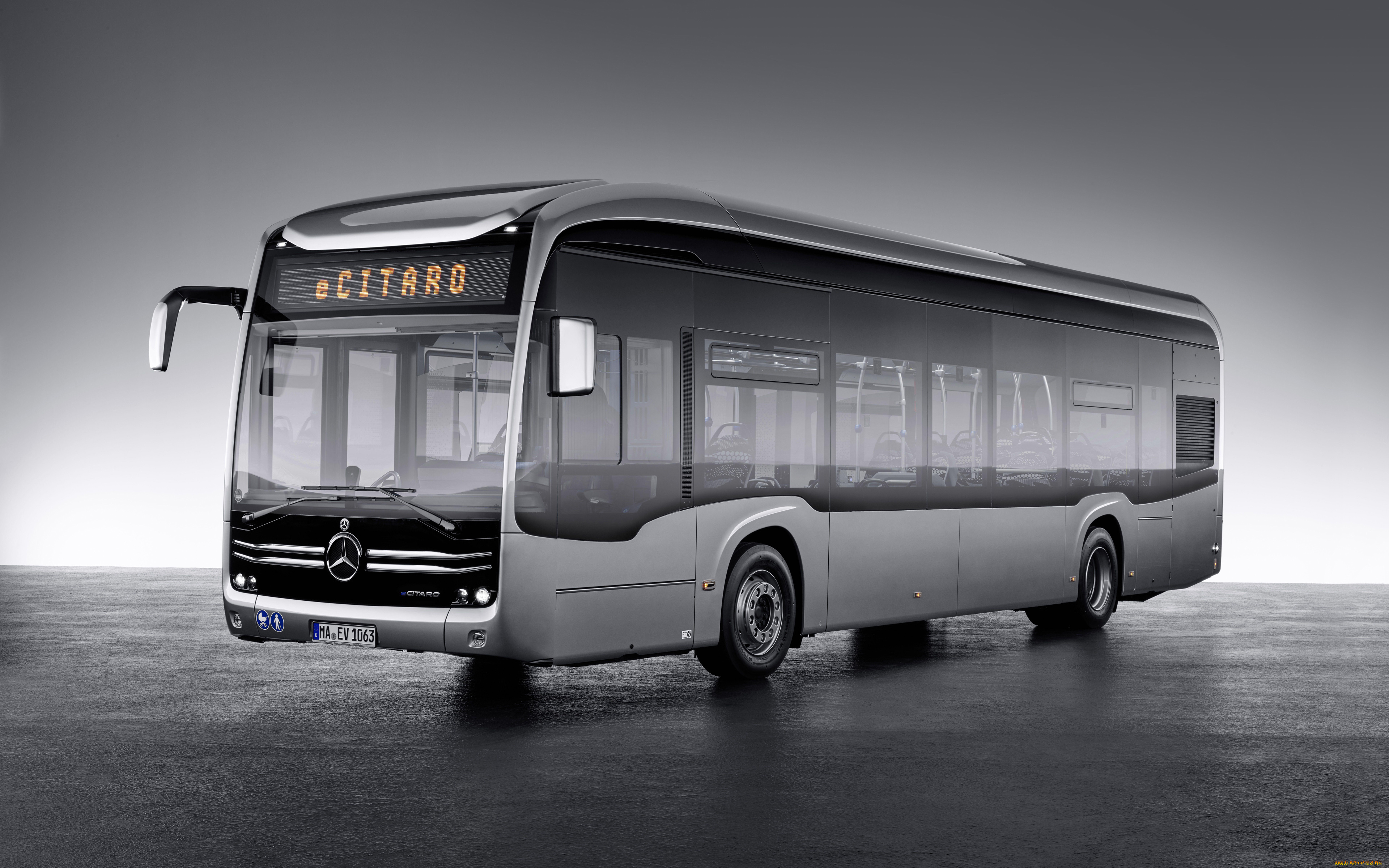 2018, mercedes-benz, ecitaro, автомобили, mercedes-benz, автобусы, 2018, студия, пассажирский, транспорт, ecitaro