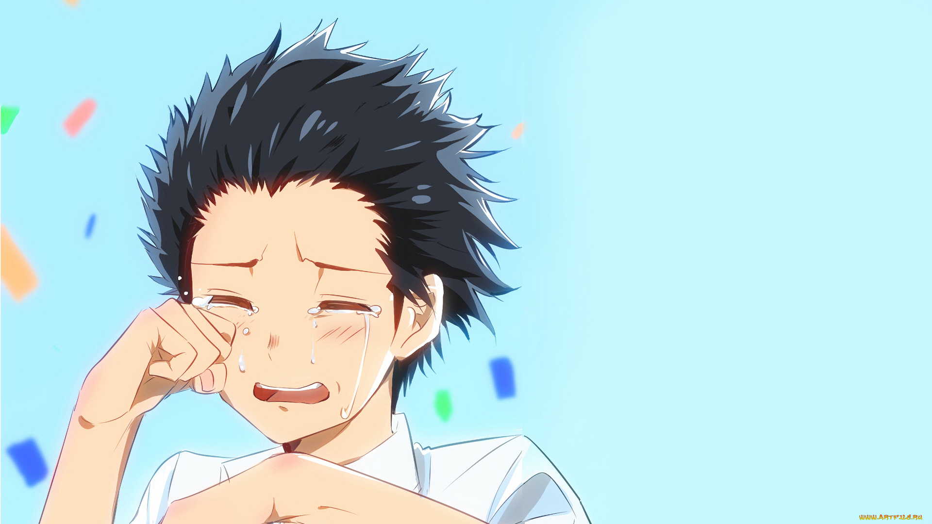 аниме, koe, no, katachi, форма, голоса