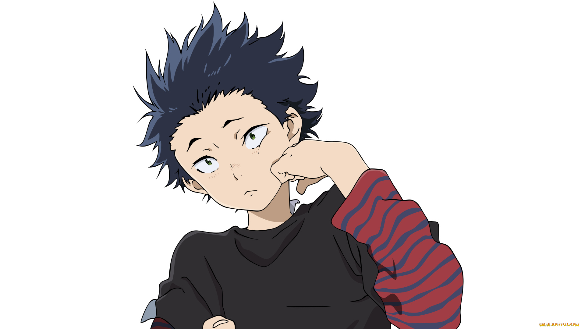 аниме, koe, no, katachi, форма, голоса