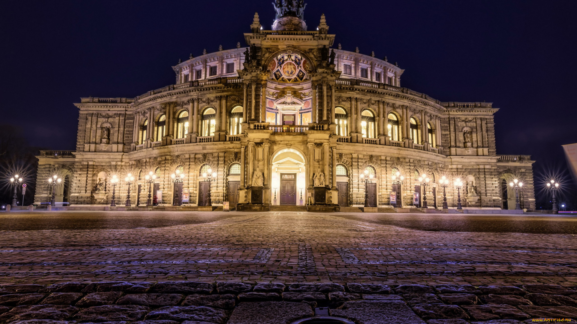 semperoper, saxon, state, opera, города, дрезден, , германия, saxon, state, opera