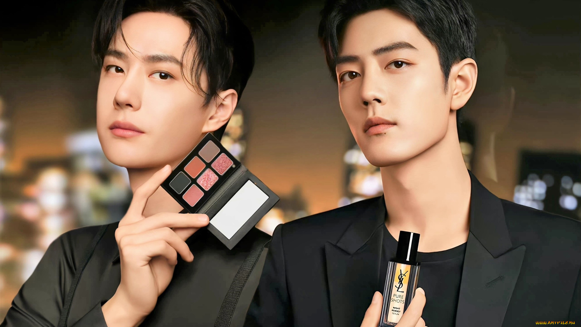 разное, компьютерный, дизайн, сяо, чжань, ван, ибо, косметика