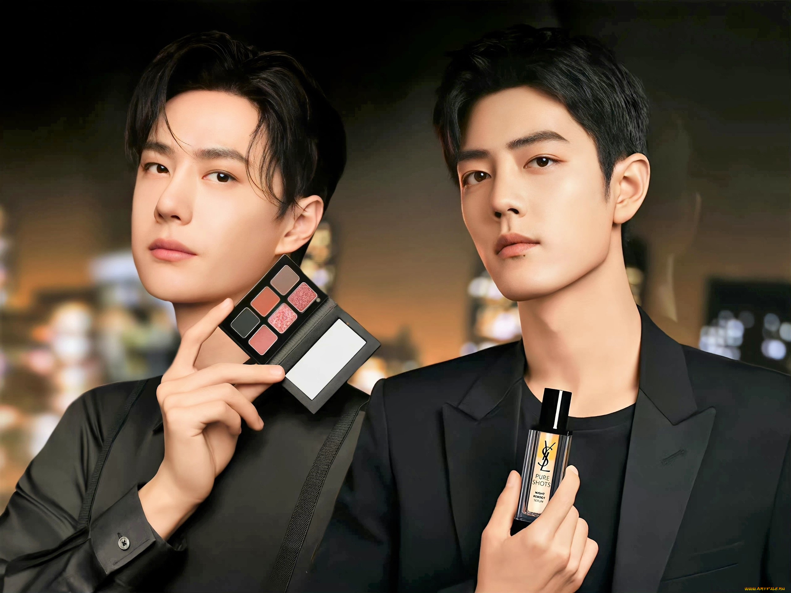 разное, компьютерный, дизайн, сяо, чжань, ван, ибо, косметика