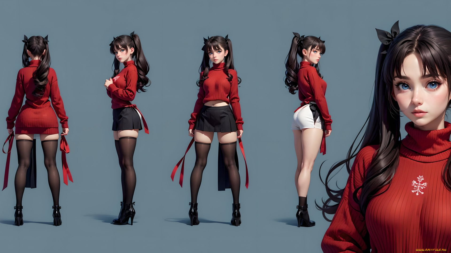 аниме, fate, stay, night, , grand, order, , apocrypha, нейросети, графика, нейроарт, ai, art, нейронные, сети, рисунки, нейро, искусство