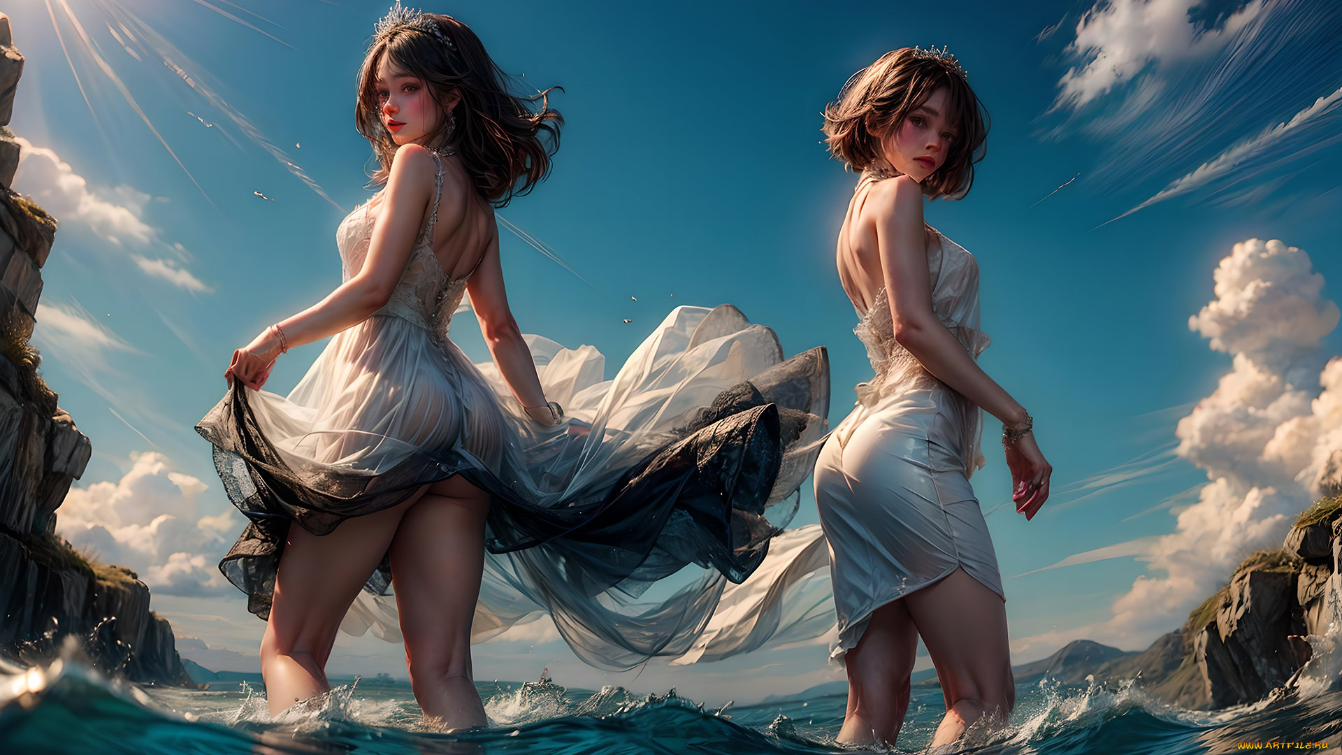 аниме, пейзажи, , природа, нейросети, графика, нейроарт, ai, art, нейронные, сети, рисунки, нейро, искусство