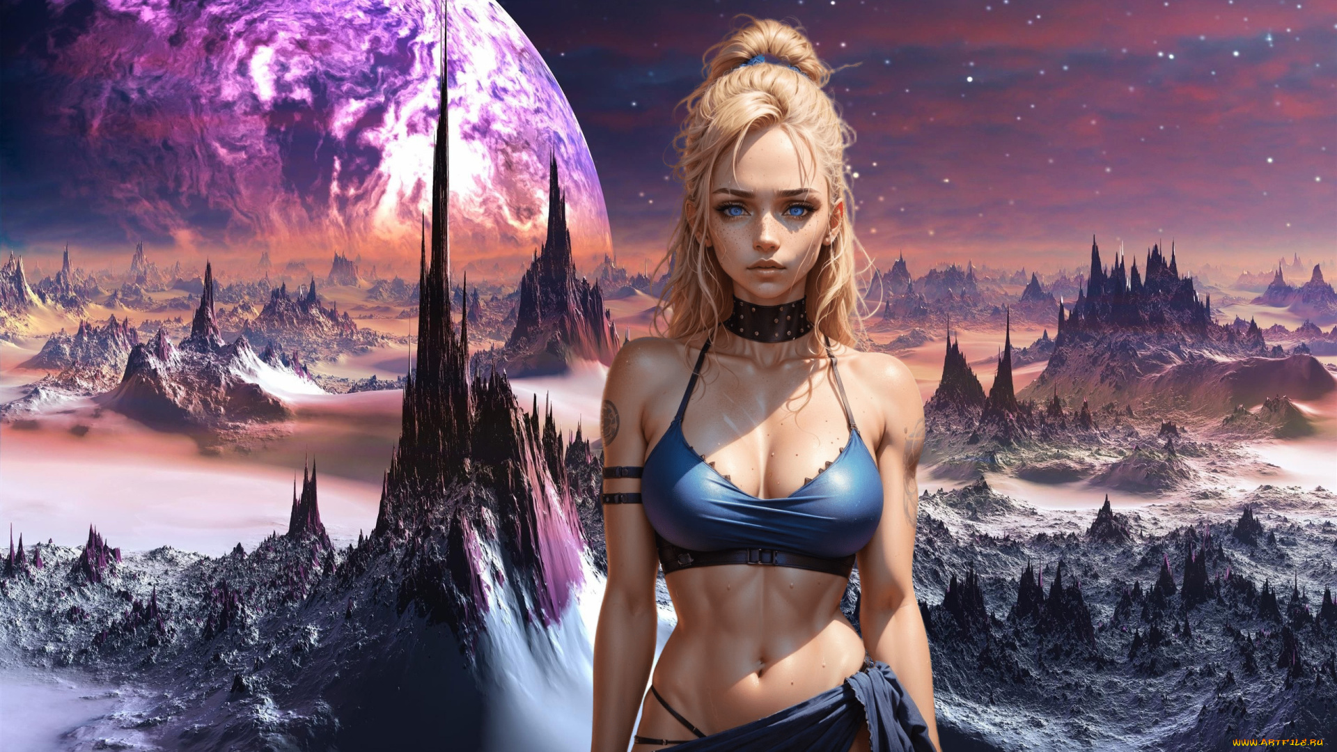 фэнтези, девушки, нейросети, графика, нейроарт, ai, art, нейронные, сети, рисунки, нейро, искусство, фантастический, фон