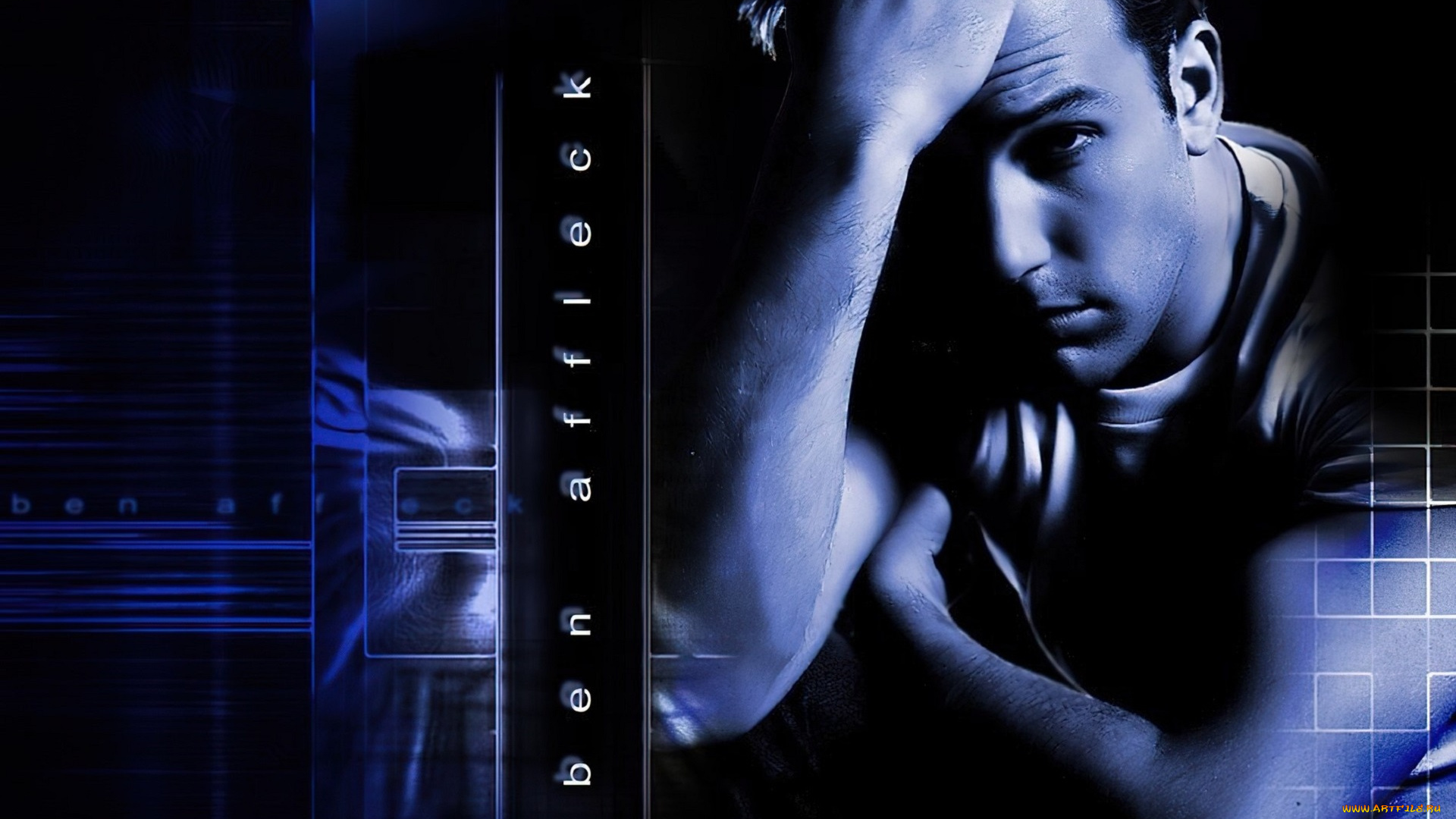 мужчины, ben, affleck, актер, футболка