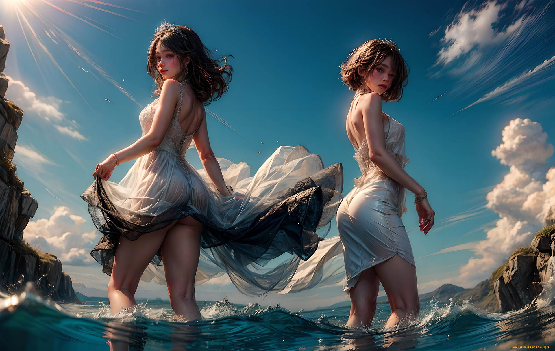 аниме, пейзажи, , природа, нейросети, графика, нейроарт, ai, art, нейронные, сети, рисунки, нейро, искусство