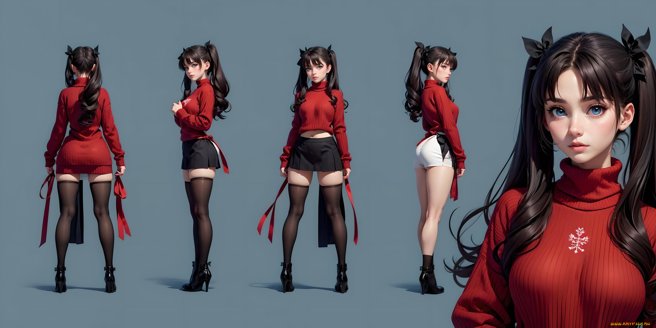 аниме, fate, stay, night, , grand, order, , apocrypha, нейросети, графика, нейроарт, ai, art, нейронные, сети, рисунки, нейро, искусство