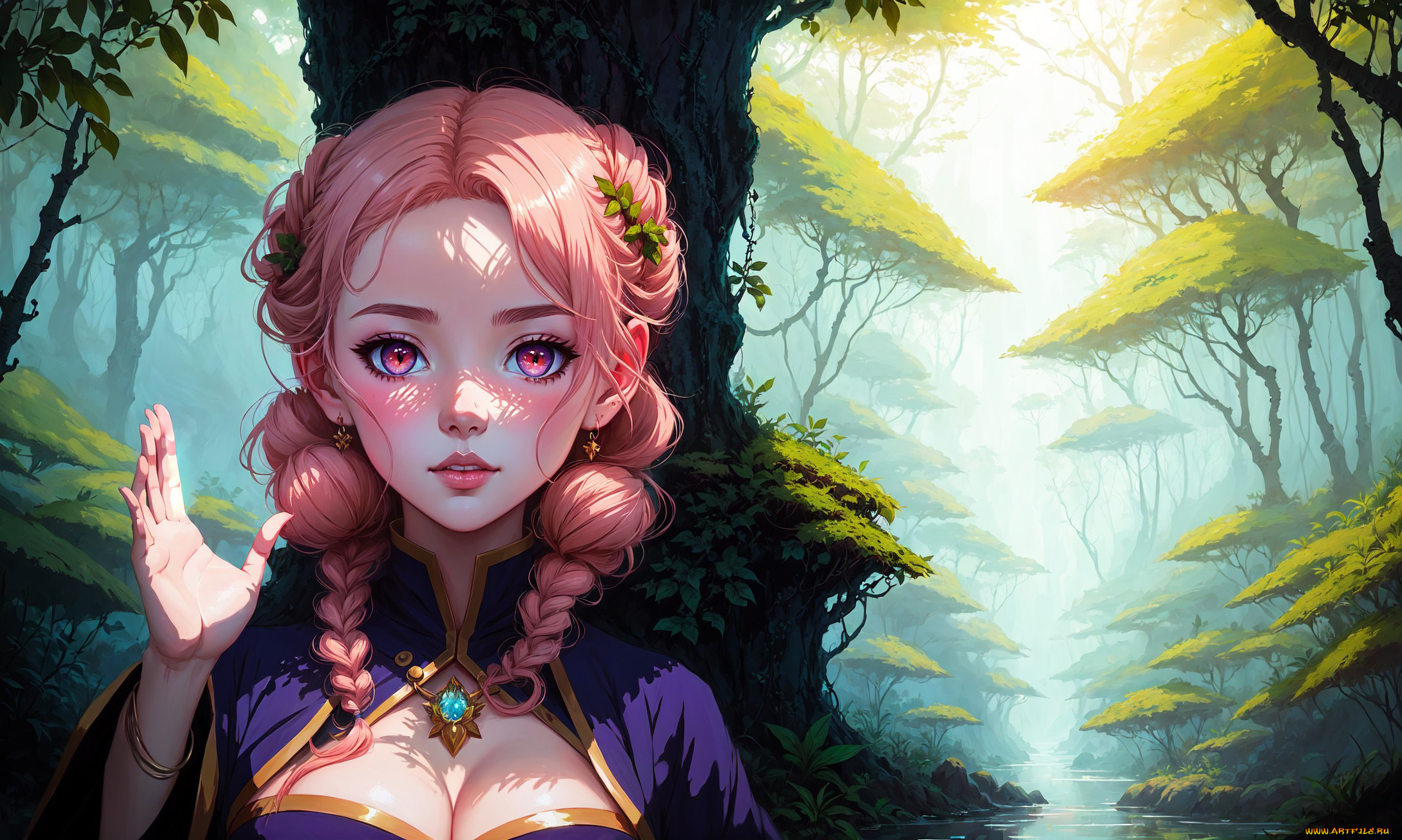 аниме, пейзажи, , природа, нейросети, графика, нейроарт, ai, art, нейронные, сети, рисунки, нейро, искусство