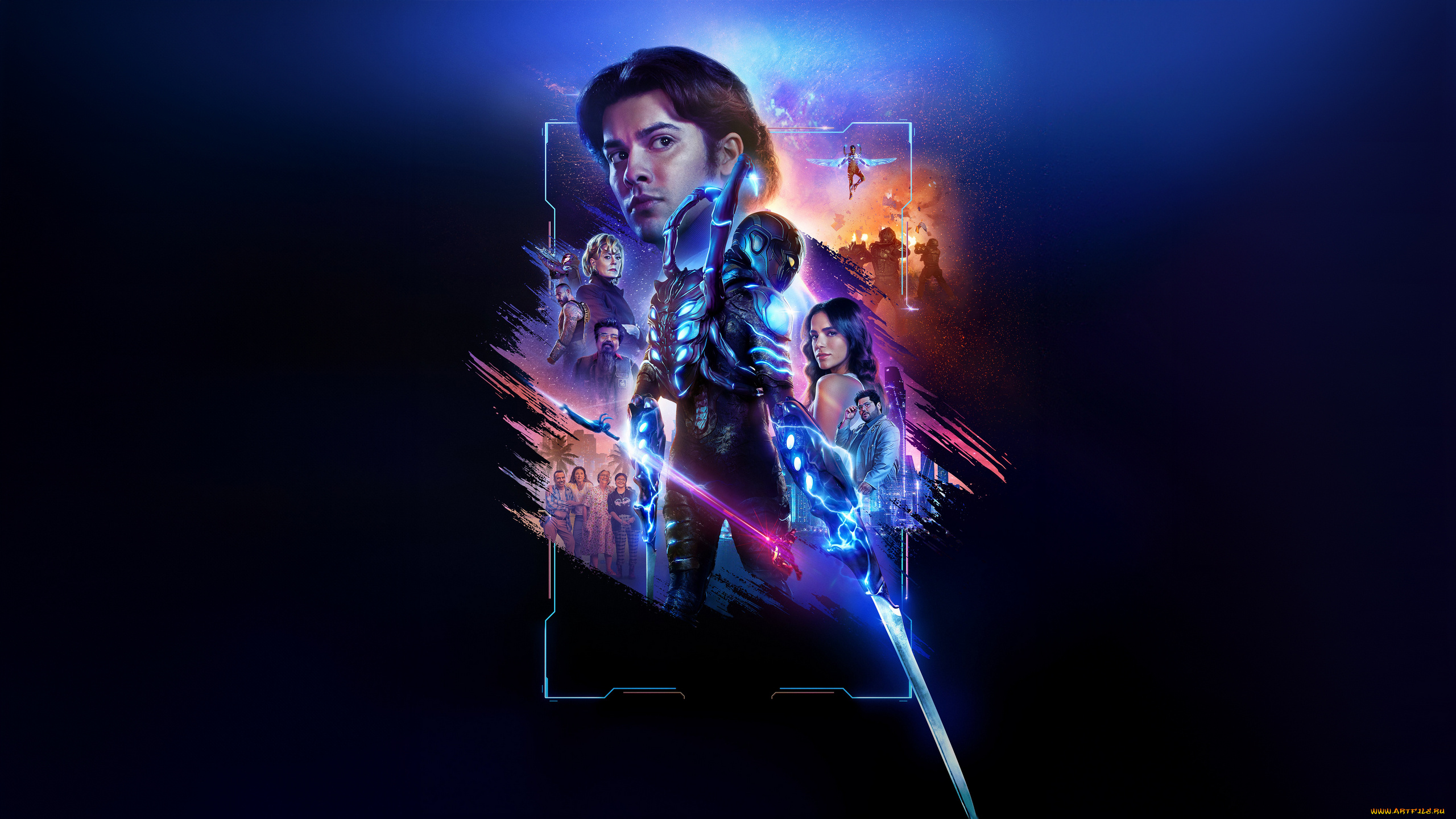 blue, beetle, , , 2023, , кино, фильмы, blue, beetle, синий, жук, фантастика, боевик, триллер, susan, sarandon, becky, g