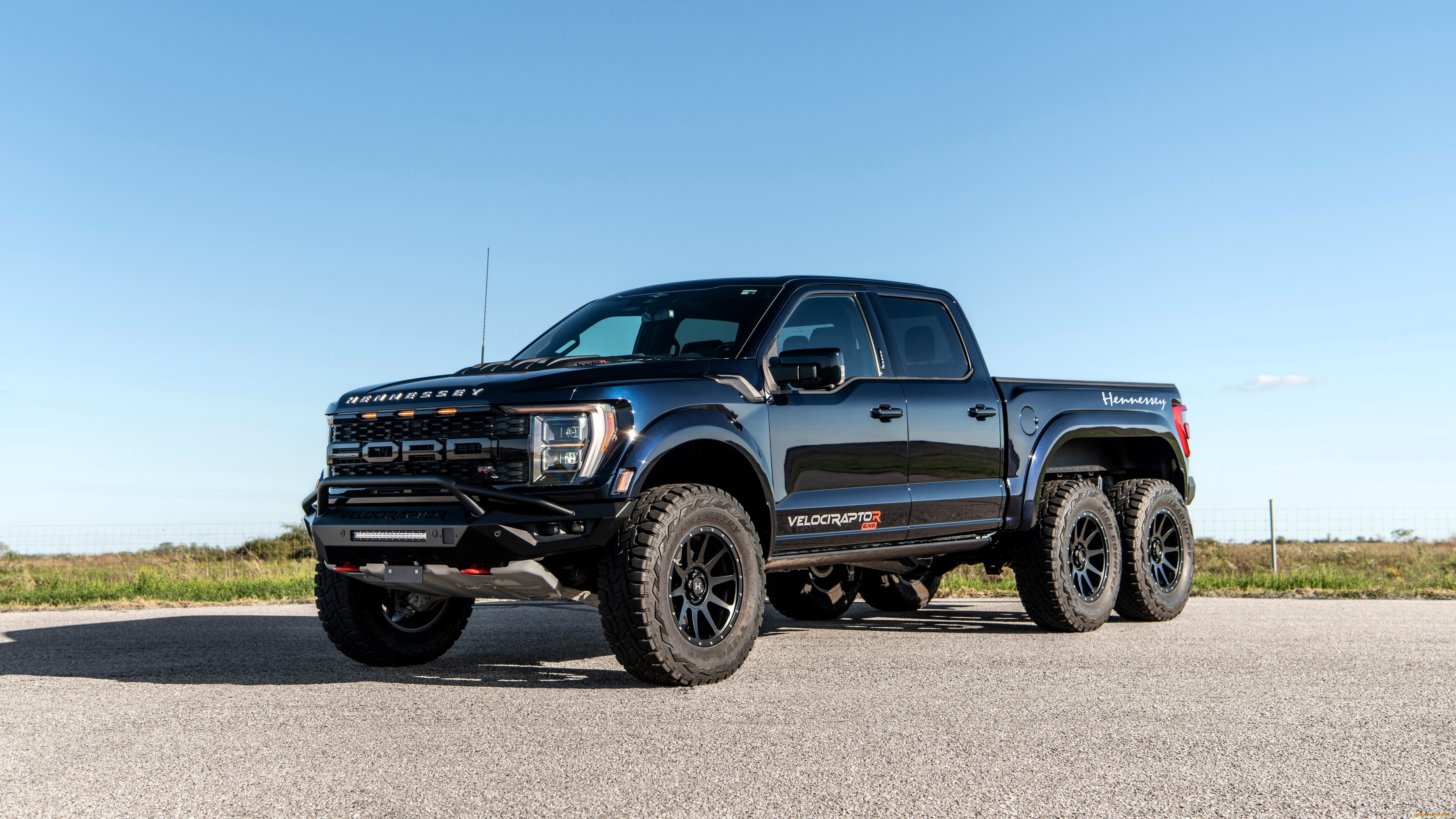 hennessey, velociraptor, 6x6, jeep, автомобили, hennessey, черный, площадка