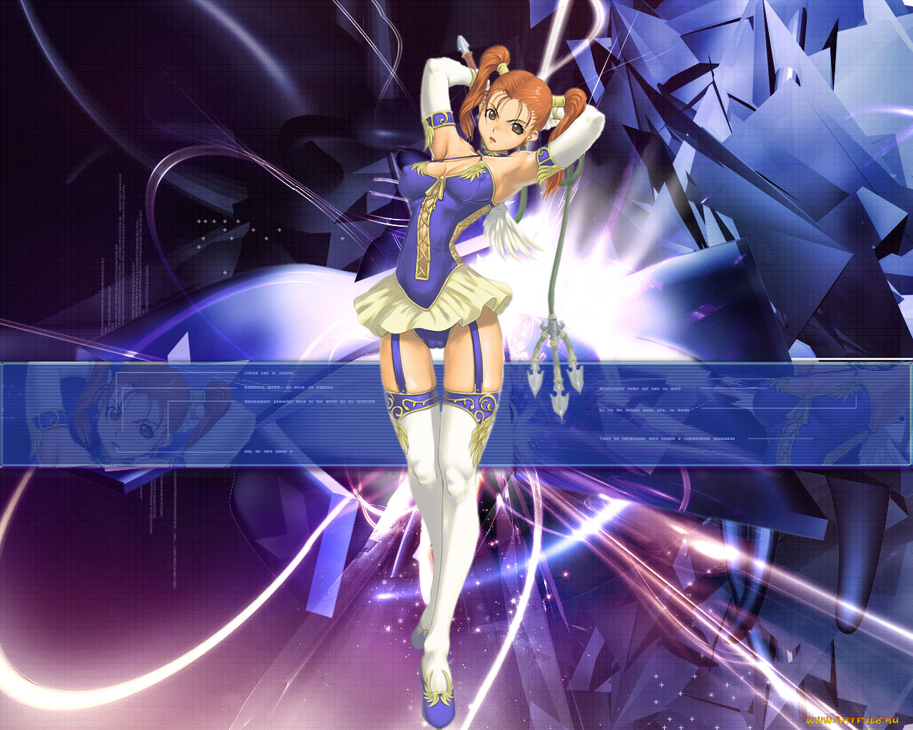 аниме, weapon, blood, technology