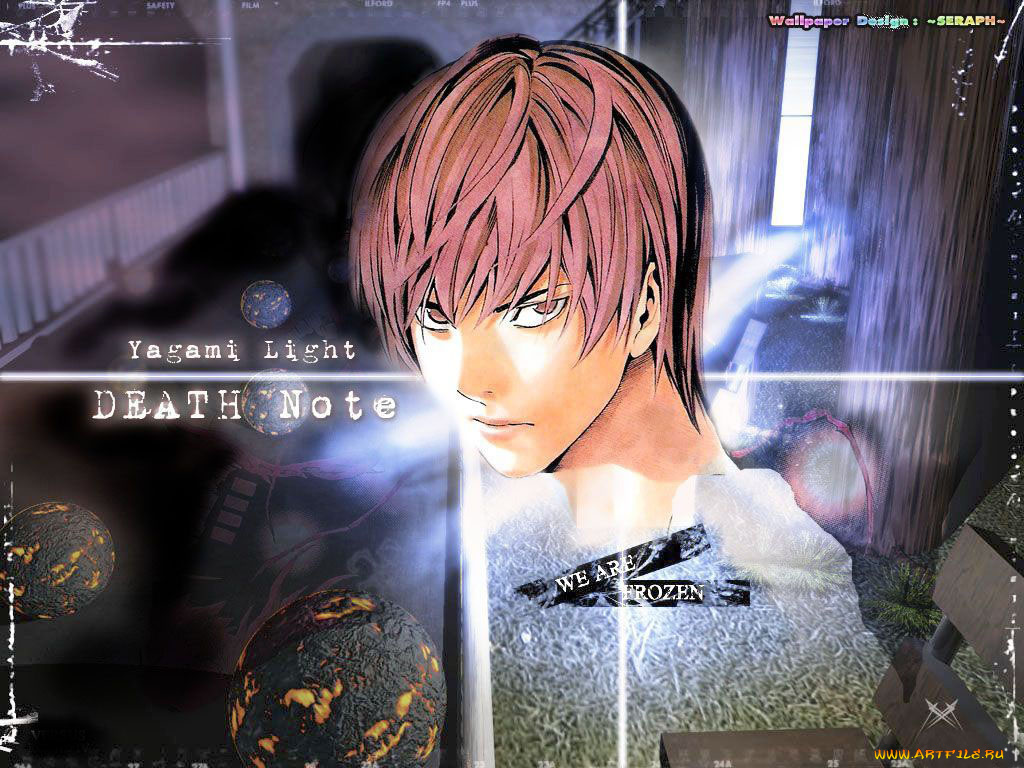аниме, death, note