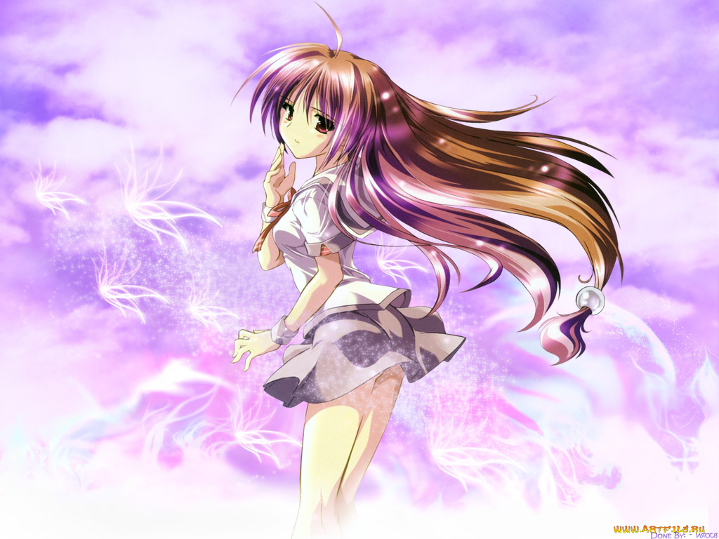 аниме, iriya, no, sora, ufo, natsu