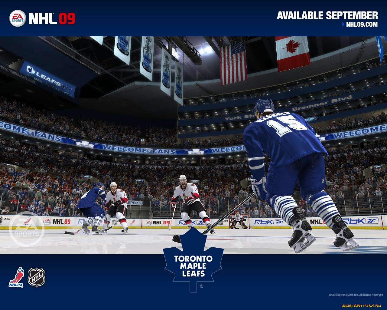 nhl, 09, видео, игры