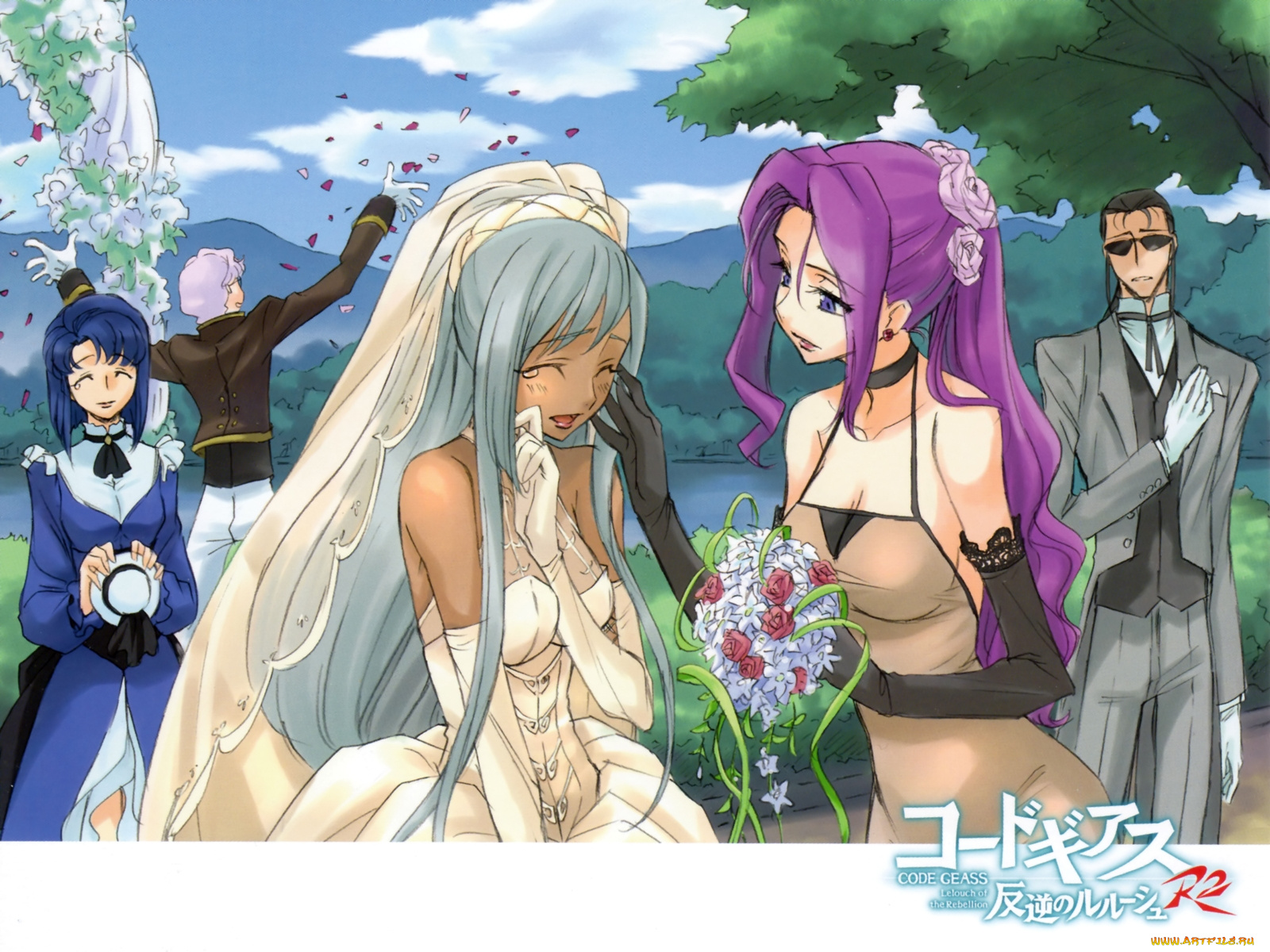 аниме, code, geass