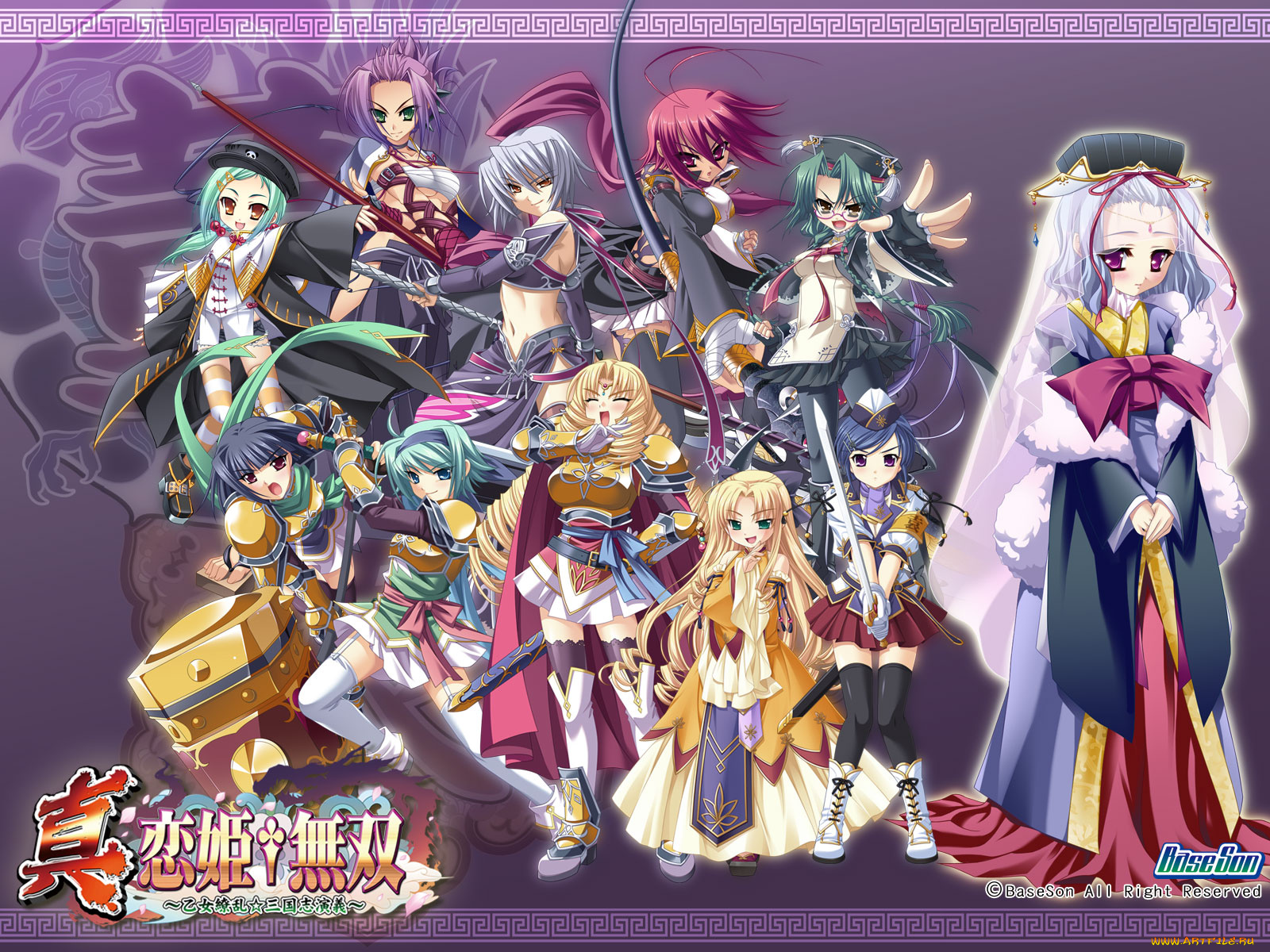 аниме, koihime, musou