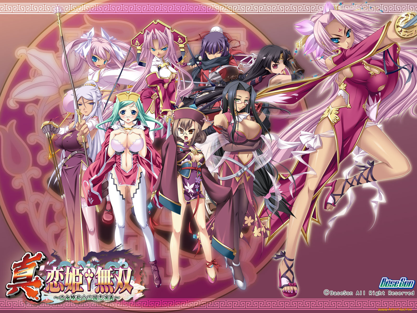 аниме, koihime, musou