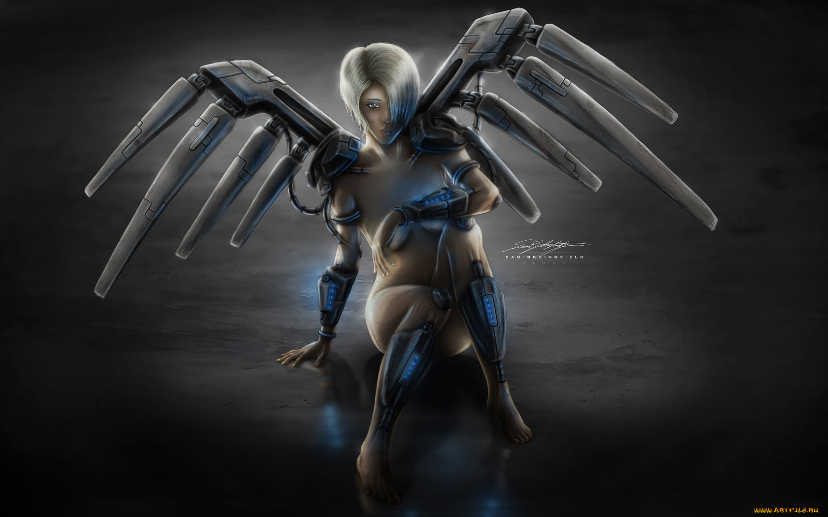 mechanical, angel, фэнтези, ангелы