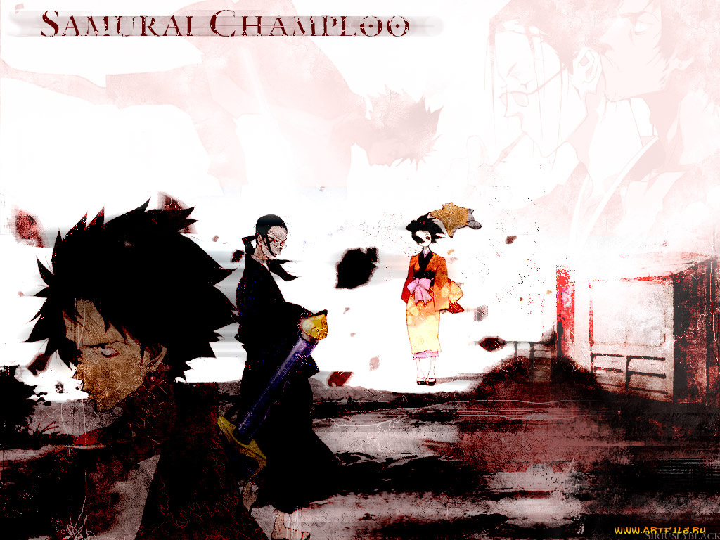аниме, samurai, champloo