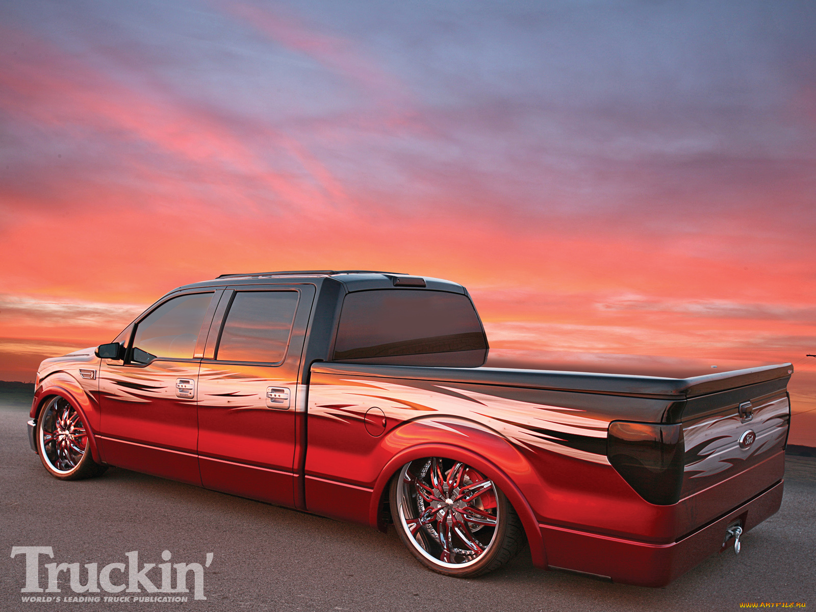 автомобили, custom, pick, up