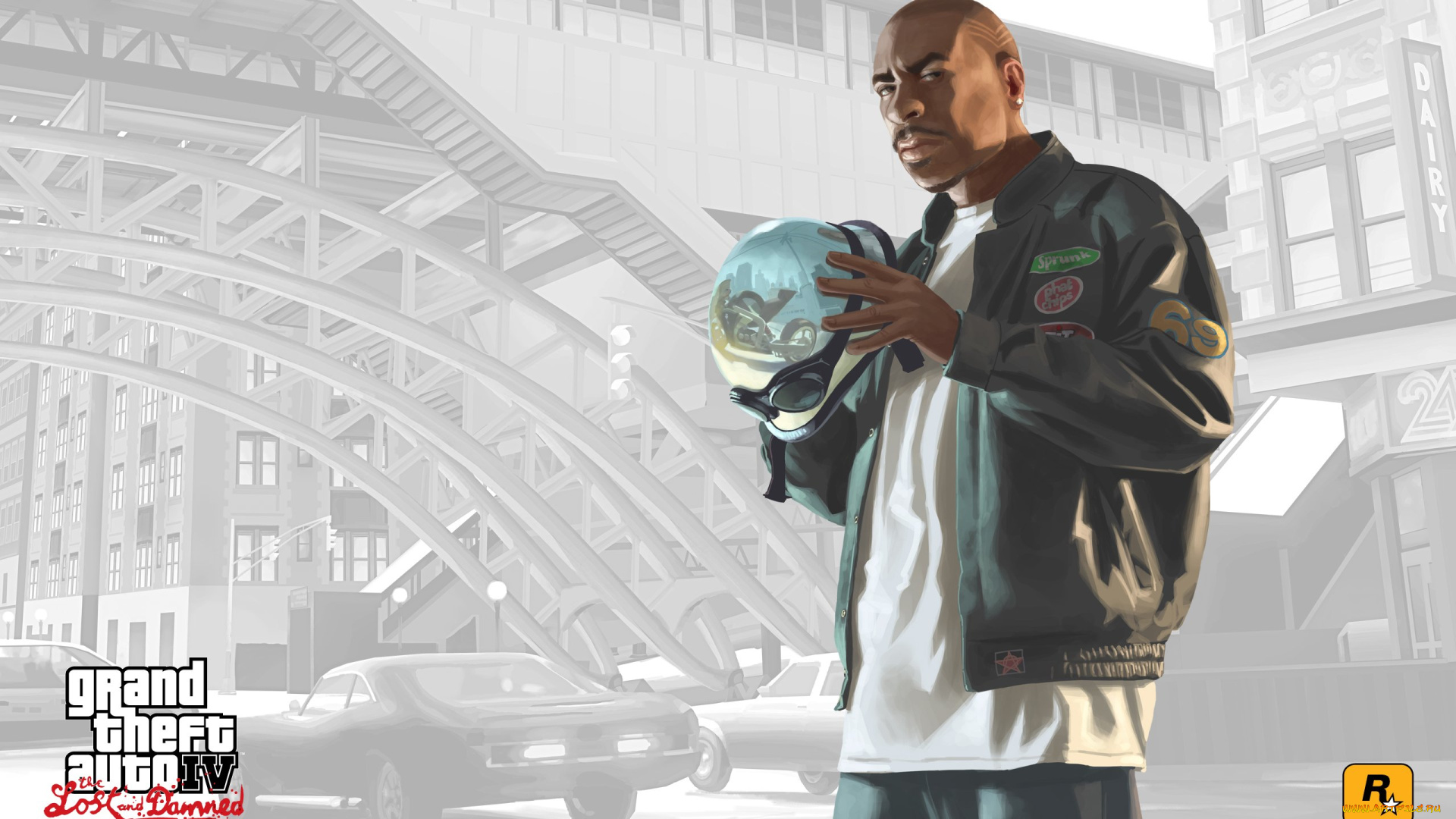 grand, theft, auto, iv, the, lost, and, damned, видео, игры