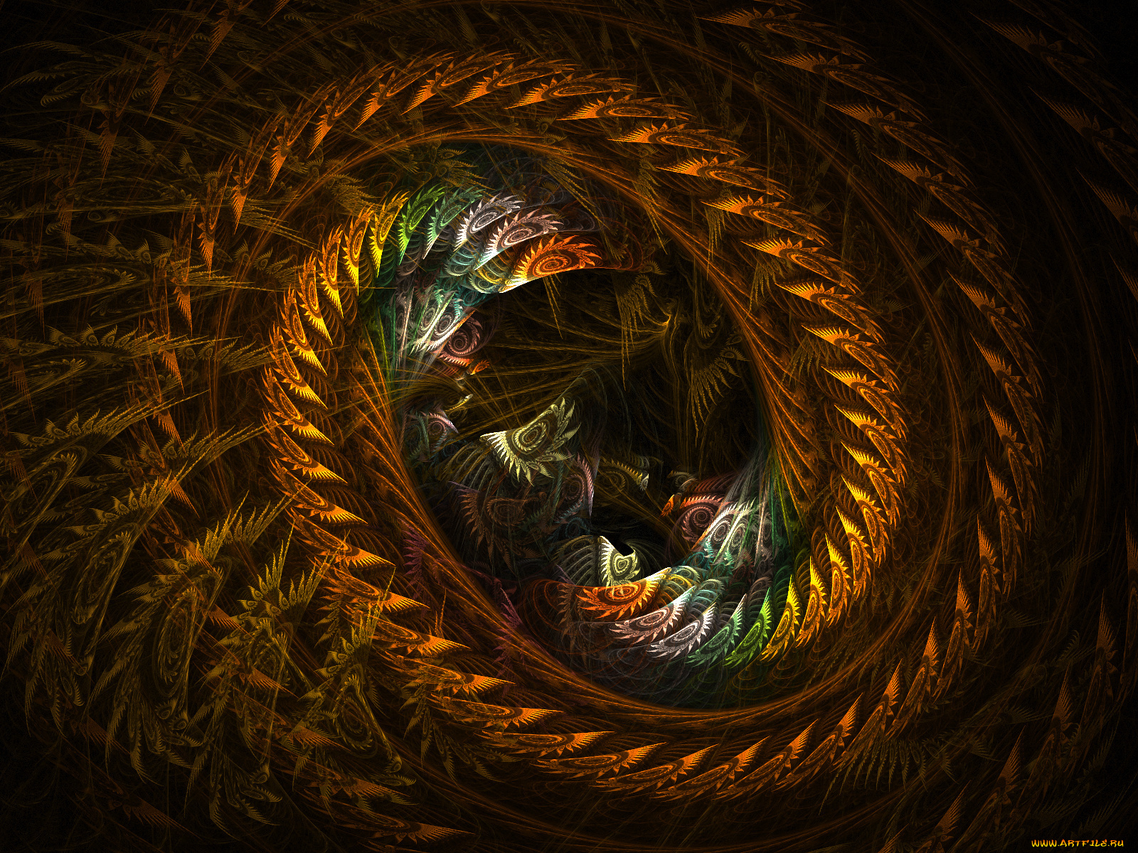 3д, графика, fractal, фракталы, абстракция