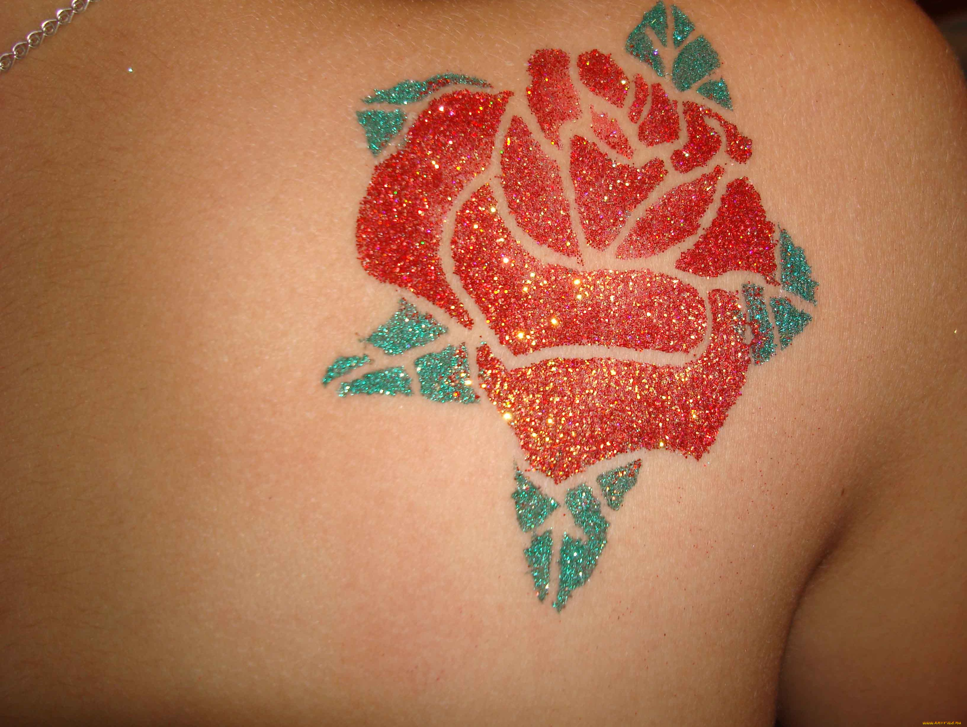 разное, другое, тату, блестки