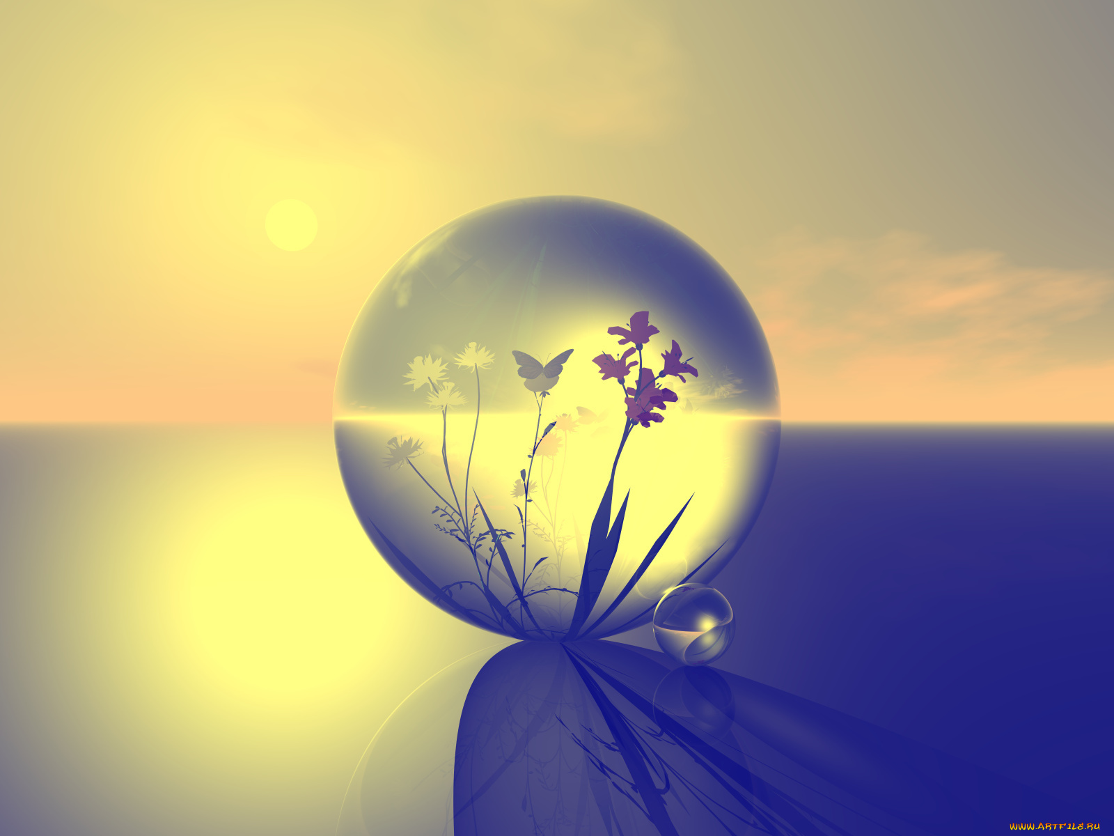 3д, графика, другое, цвет, шар