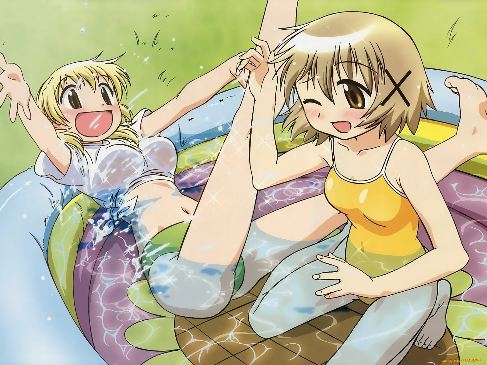 hidamari, sketch, аниме