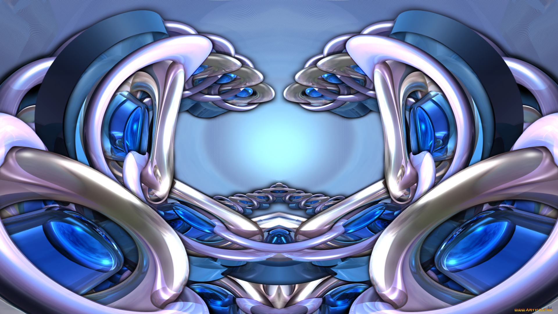 3д, графика, fractal, фракталы