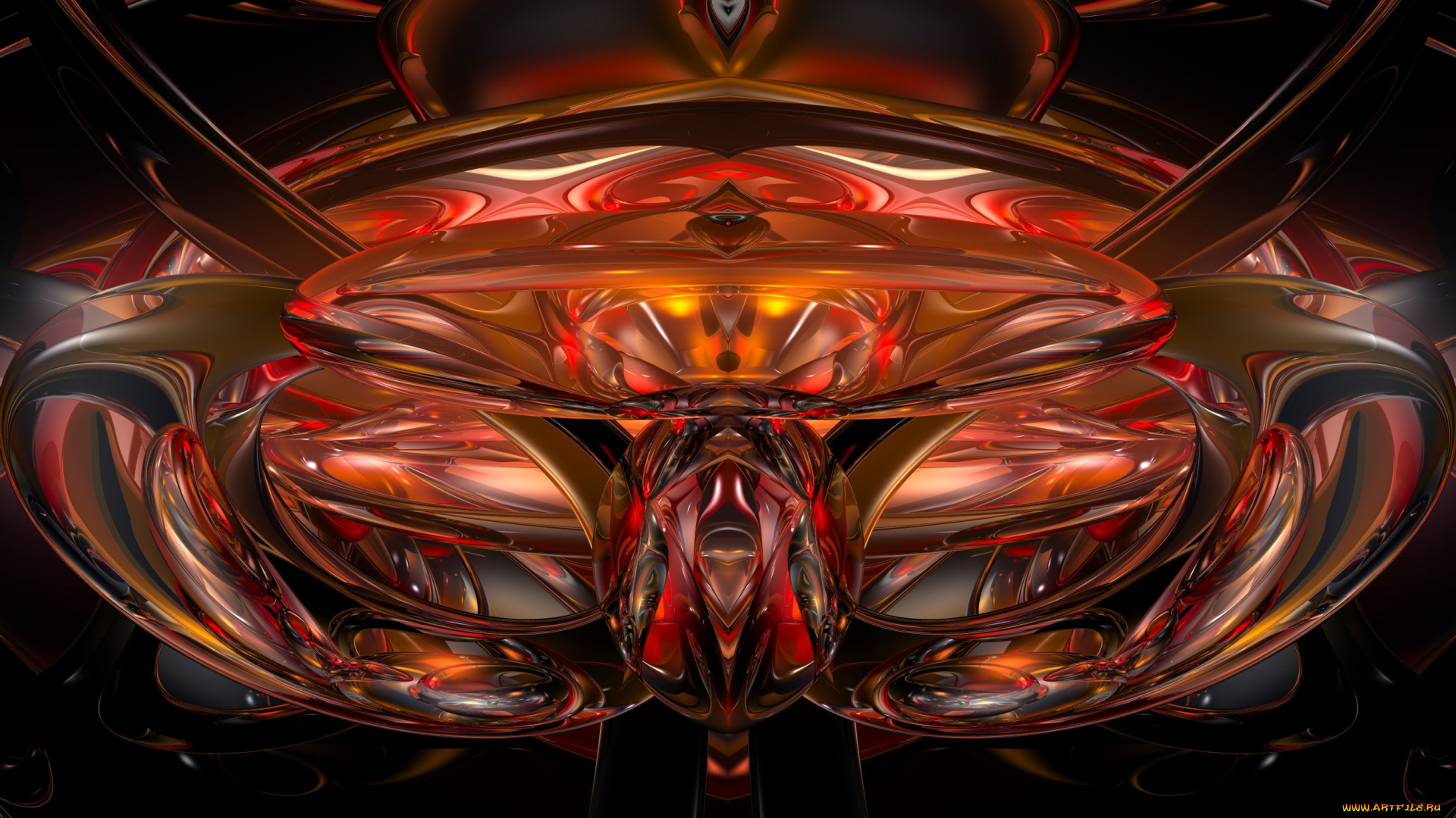 3д, графика, fractal, фракталы, узор