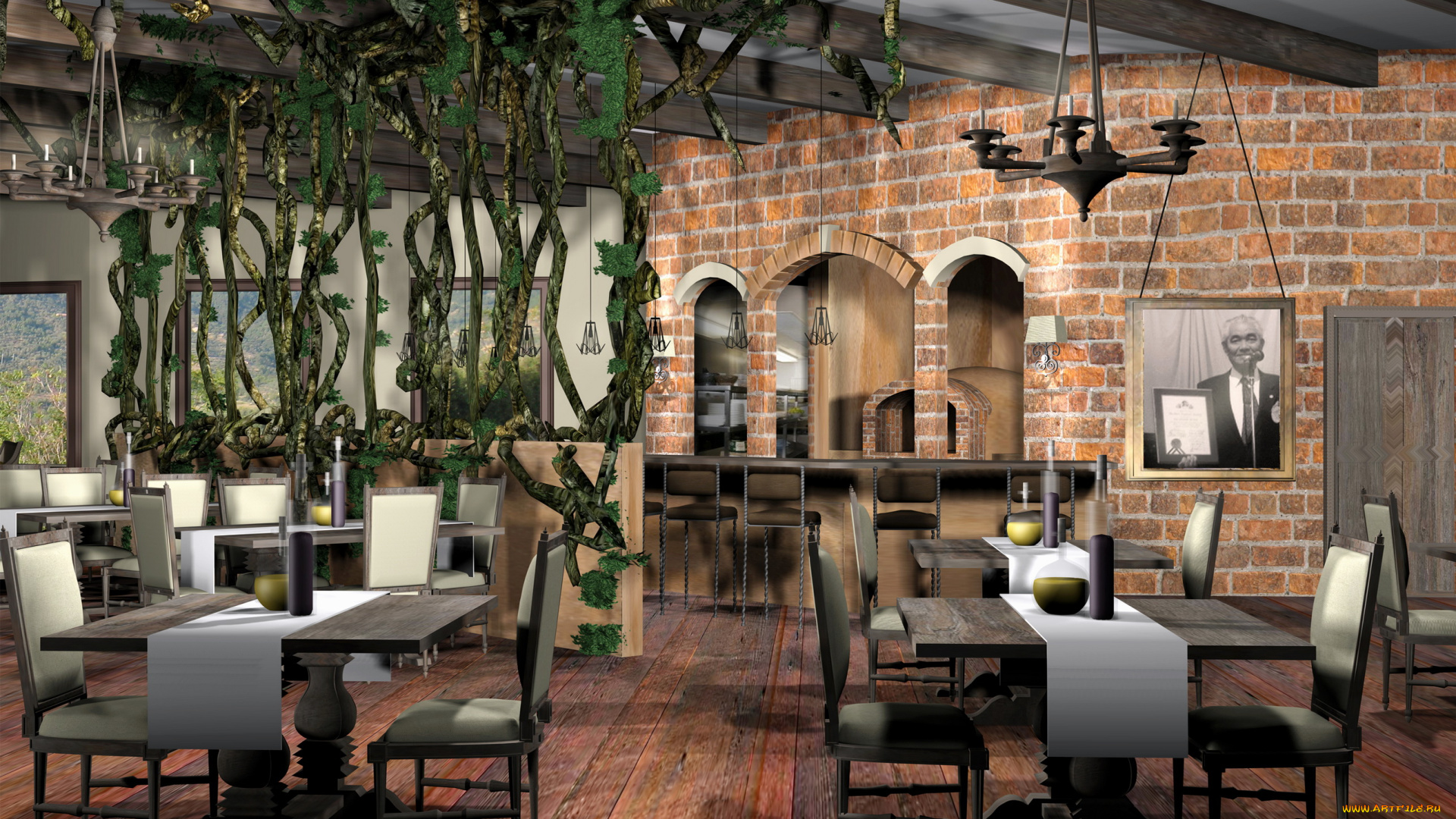 3д, графика, realism, реализм, интерьер