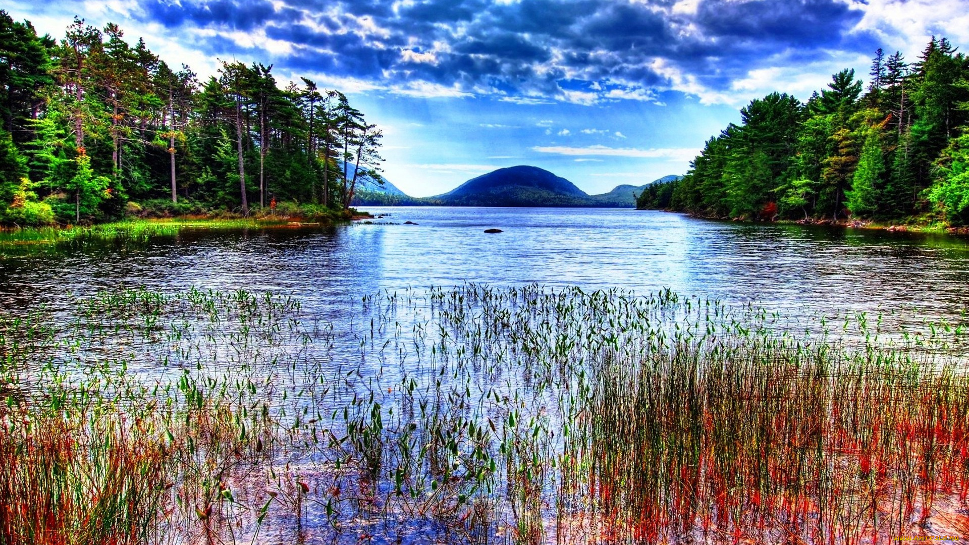 colors, of, nature, природа, реки, озера, озеро, трава, лес, горы