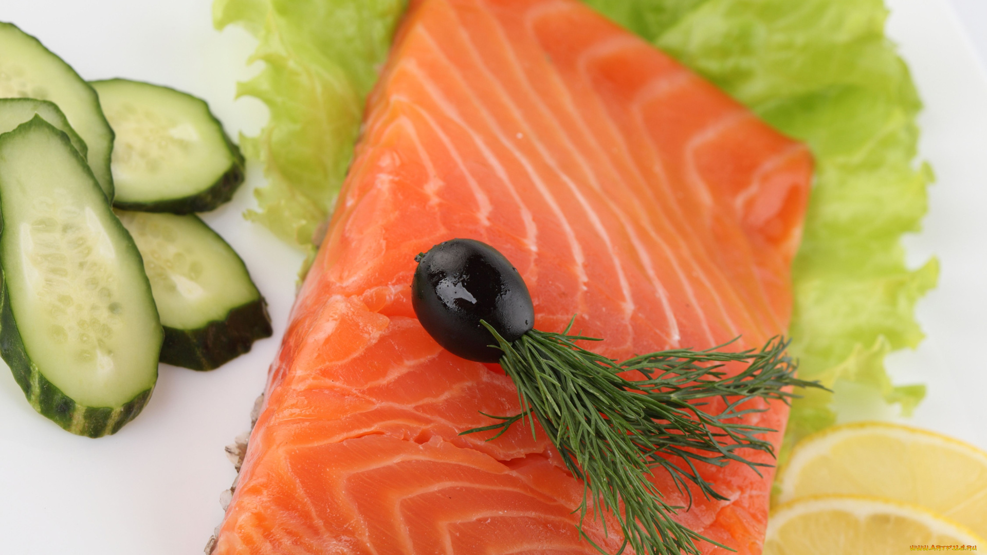 еда, рыба, морепродукты, суши, роллы, красная, сёмга, лосось, маслина, лимон, оливка, огурцы