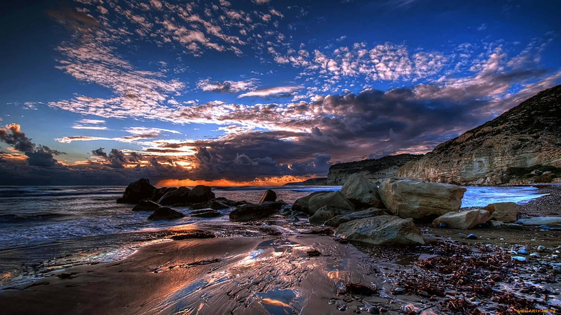 orange, overtures, природа, побережье, простор, красота