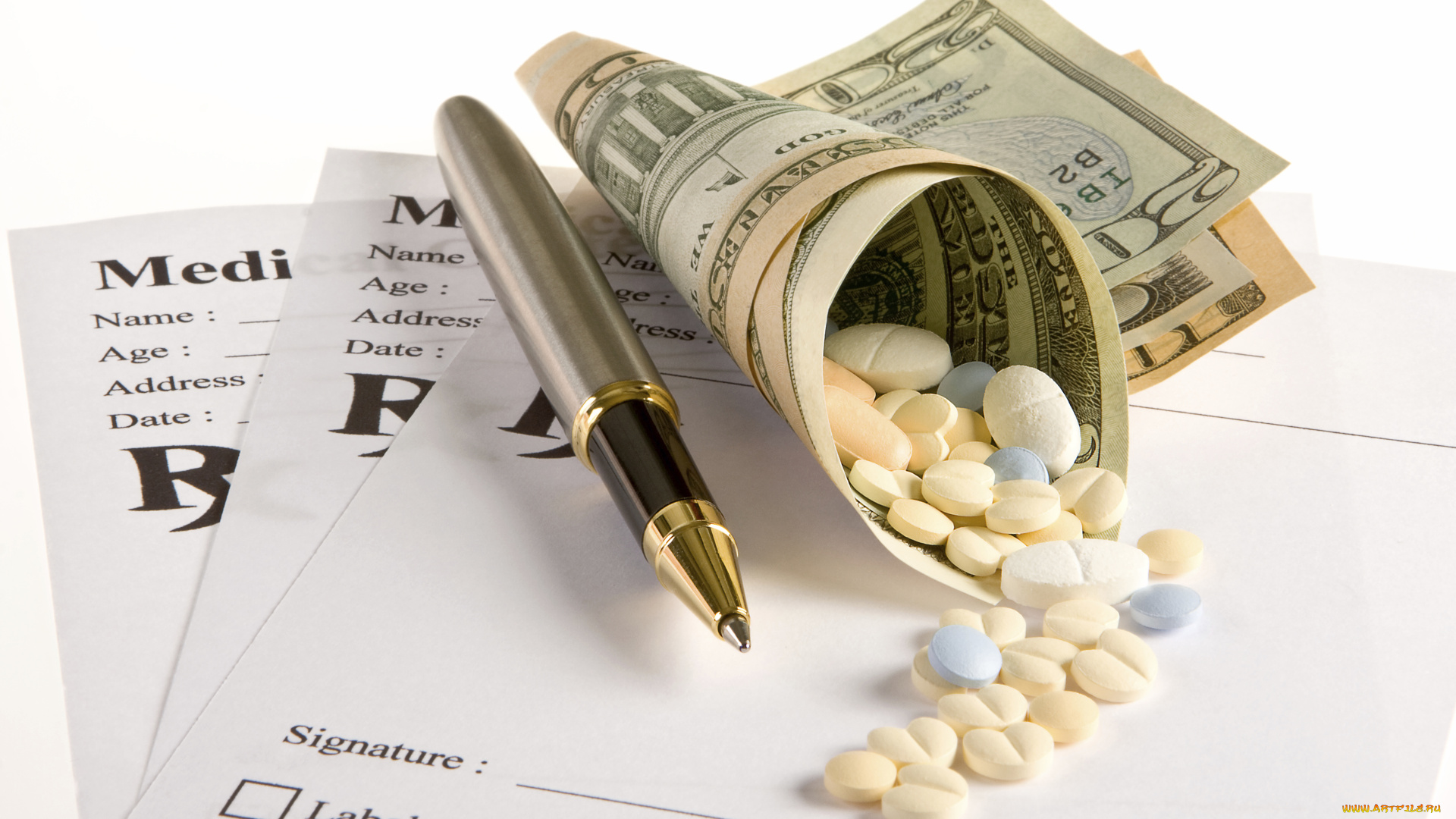 разное, медицина, деньги, таблетки