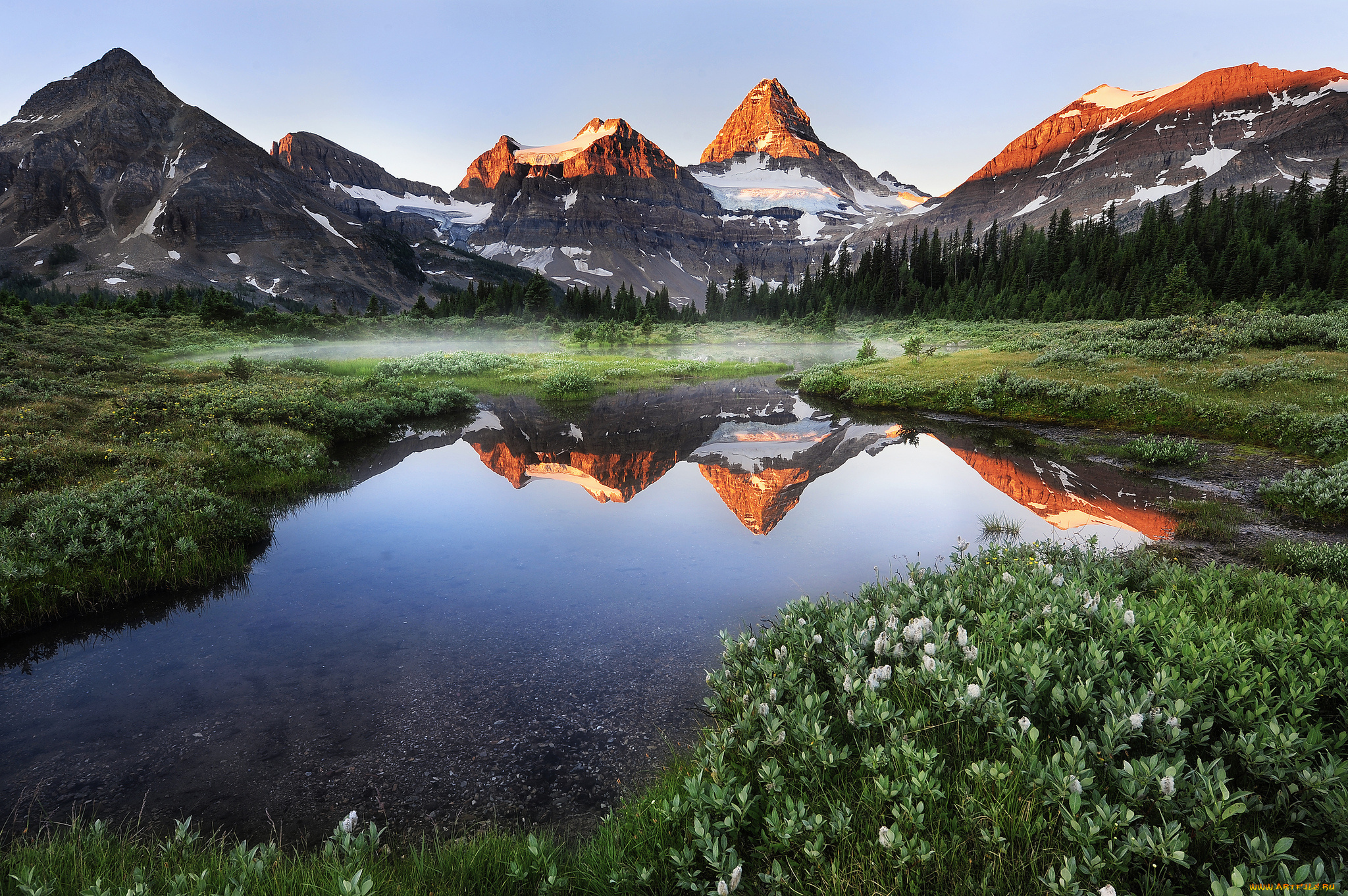 природа, реки, озера, отражения, небо, озеро, горы