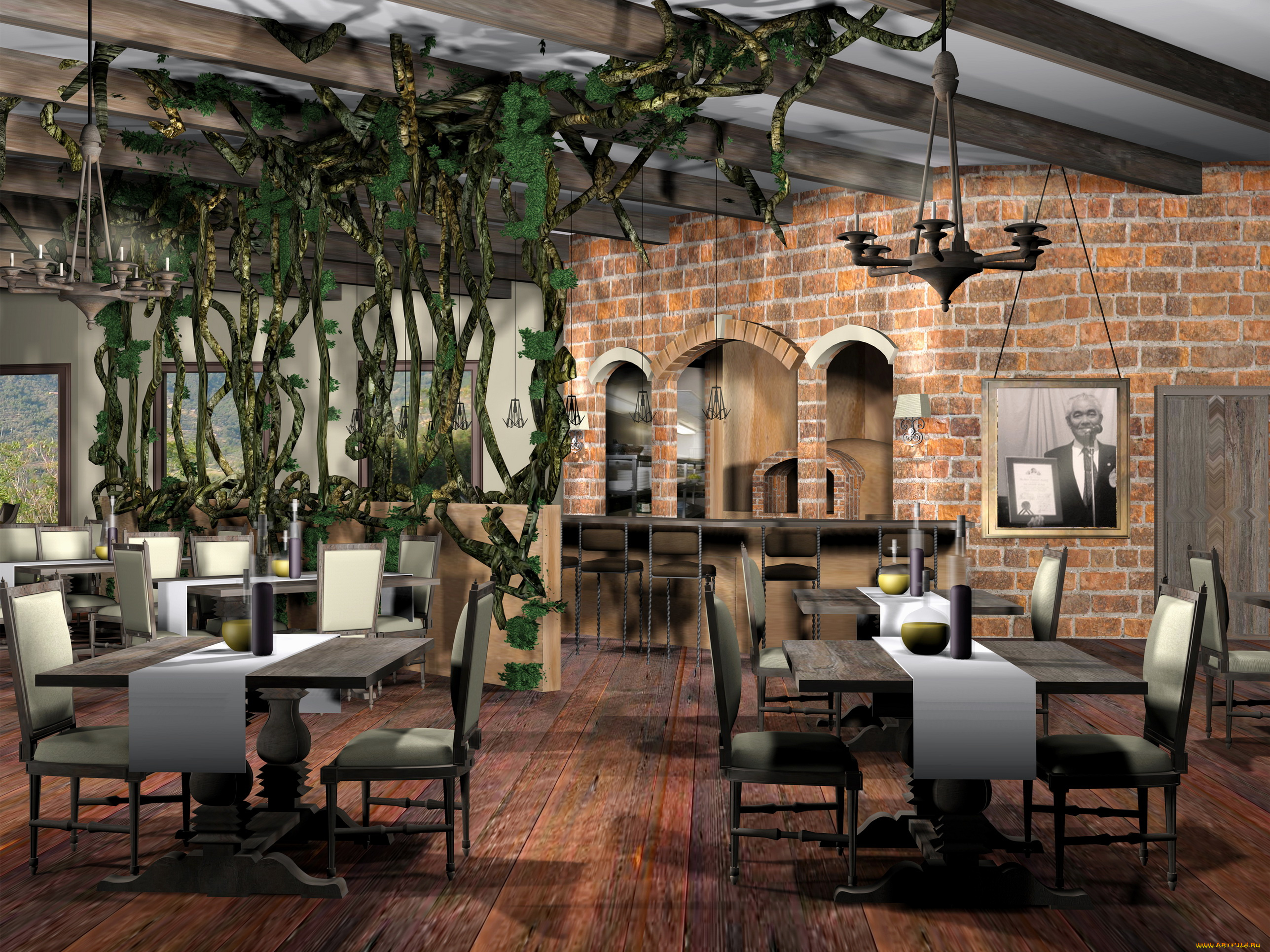 3д, графика, realism, реализм, интерьер